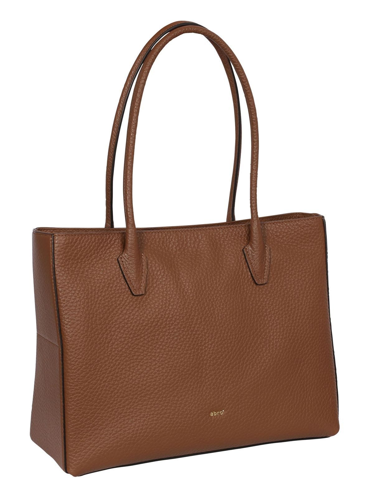 Abro Schultertasche Shopper X-Bag, aus echtem Rindsleder