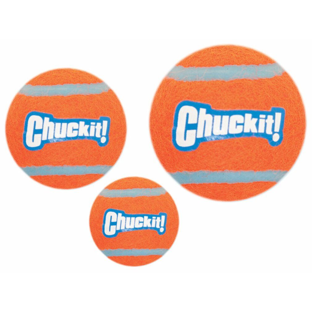 Chuckit Tierball Chuckit Tennis Ball M 6 cm 4 Pack