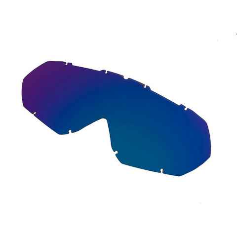 rueger-helmets Skihelm RB-970 Crossbrille Endurobrille Quadbrille Motocrossbrille ruegerRB-970 Viser grün verspiegelt