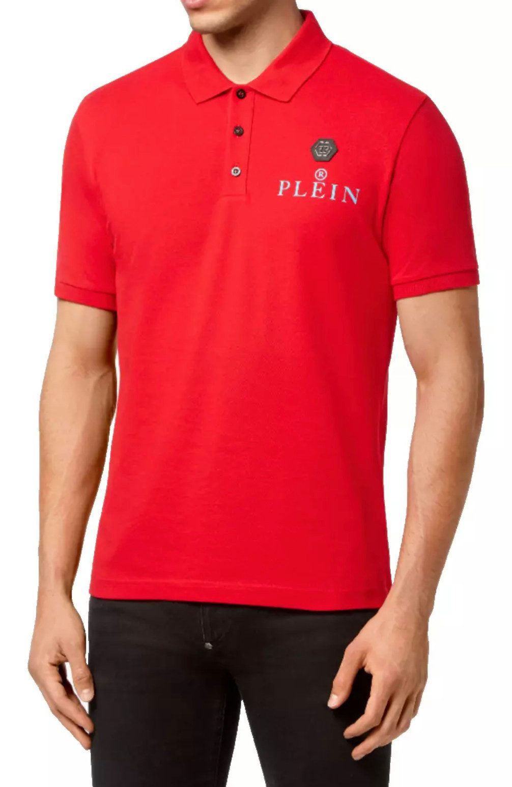 PHILIPP PLEIN Poloshirt mit Der Totenkopf-Print günstig online kaufen