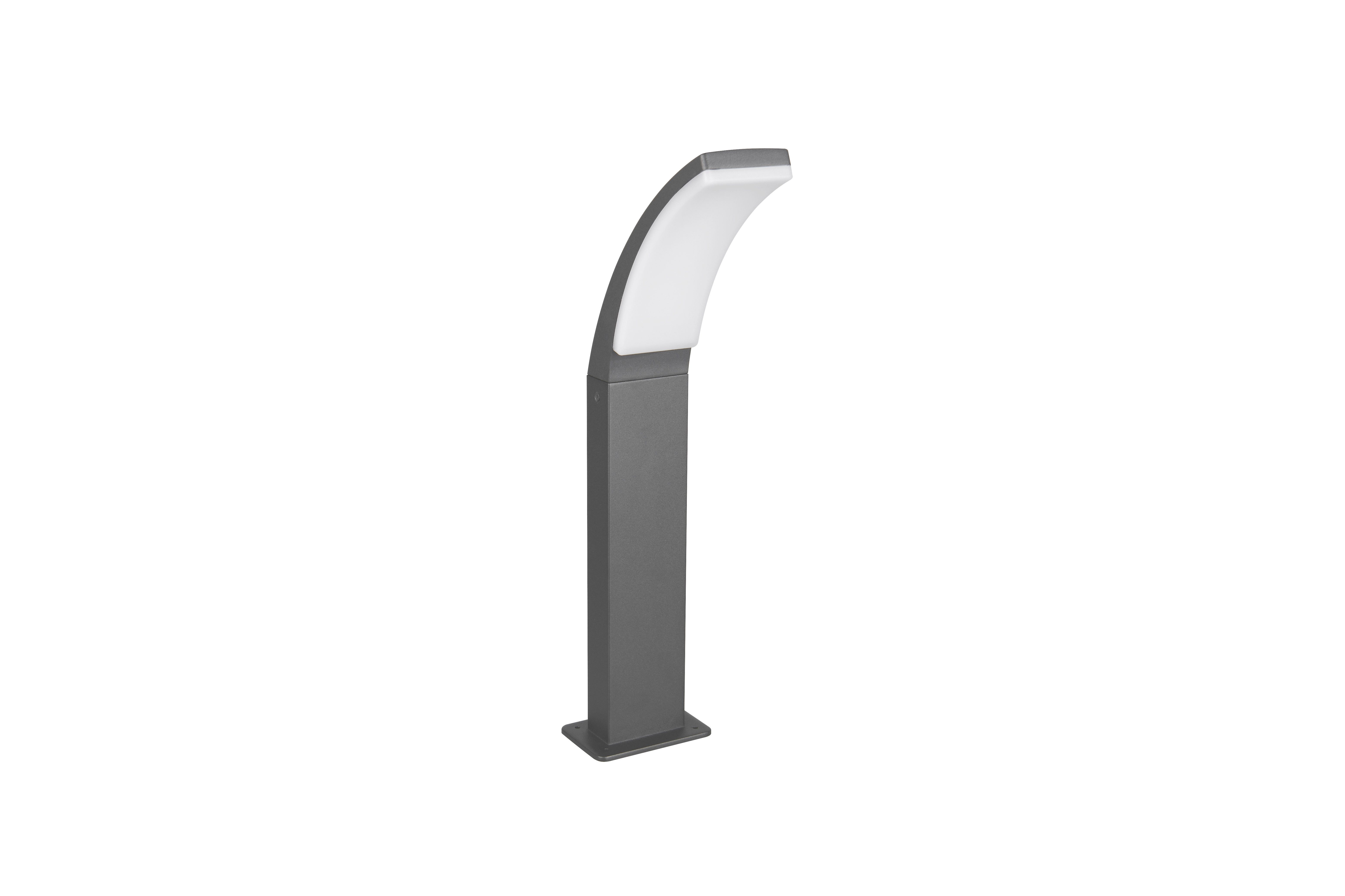 lightling LED Außen-Stehlampe Bea, LED fest integriert, Tageslichtweiß, 4000 Kelvin, IP44 Outdoor, Druckguss Aluminium