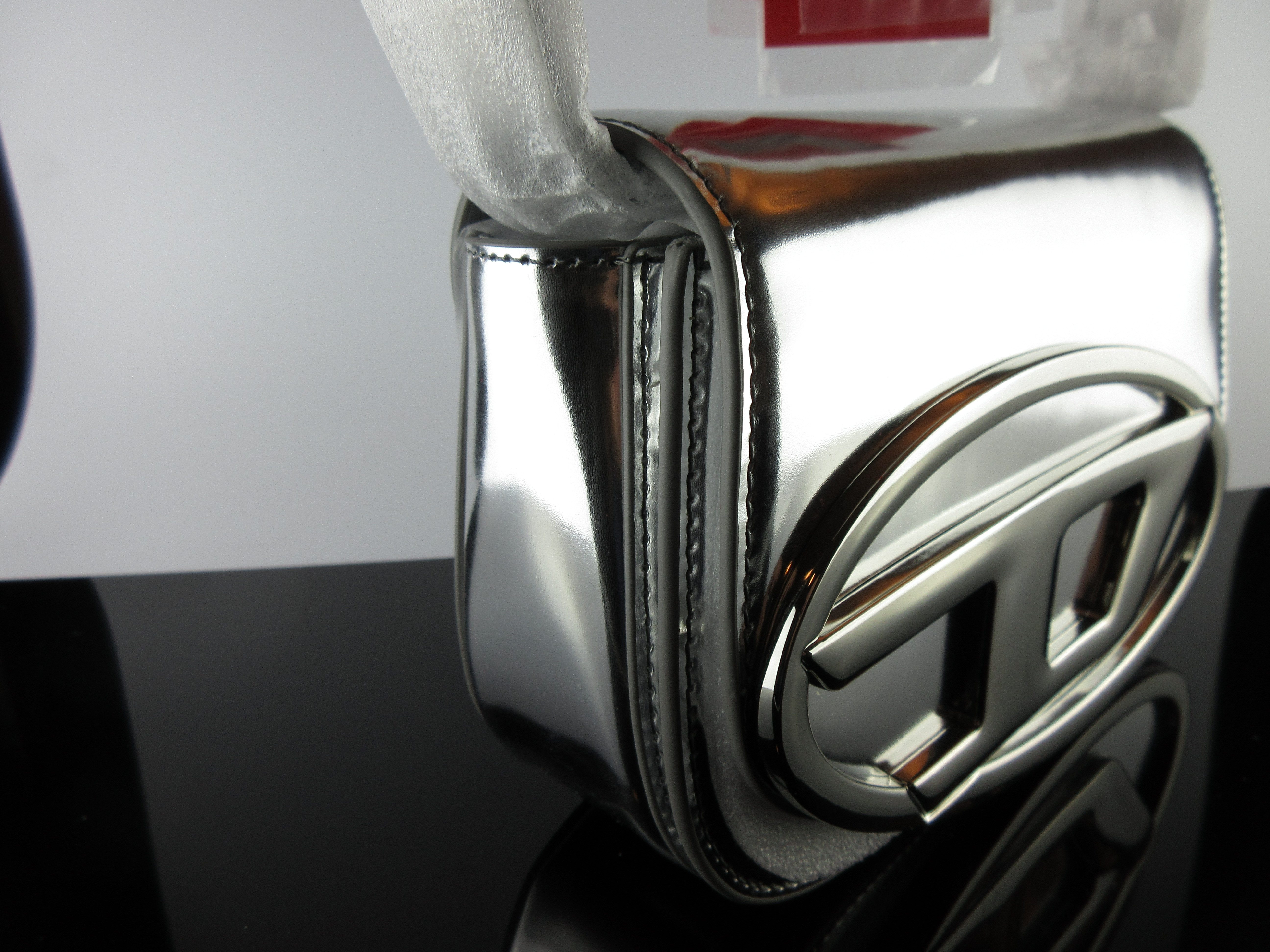 Diesel Henkeltasche Diesel Handtasche X08396 Silberfarben