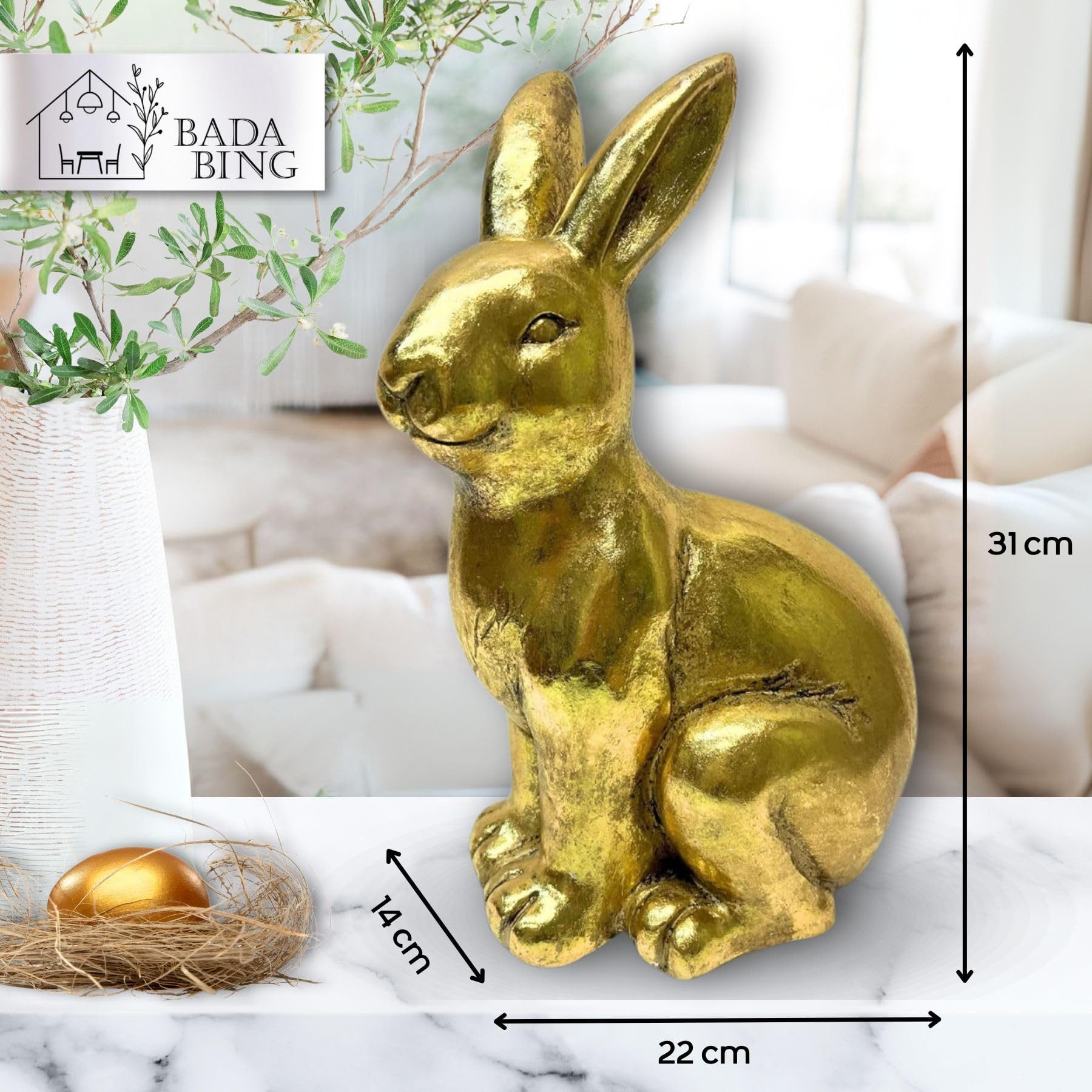 Bada Bing Osterhase XXL Deko Hase günstig online kaufen