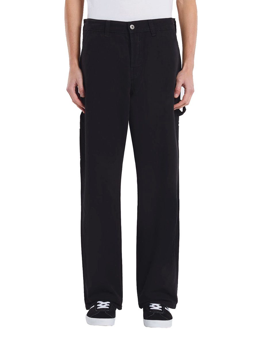 Dickies 5-Pocket-Jeans Canvas Carpenter Lighweig (1-tlg., kein Set) Gewebtes Dickies Label auf der Gesäßtasche