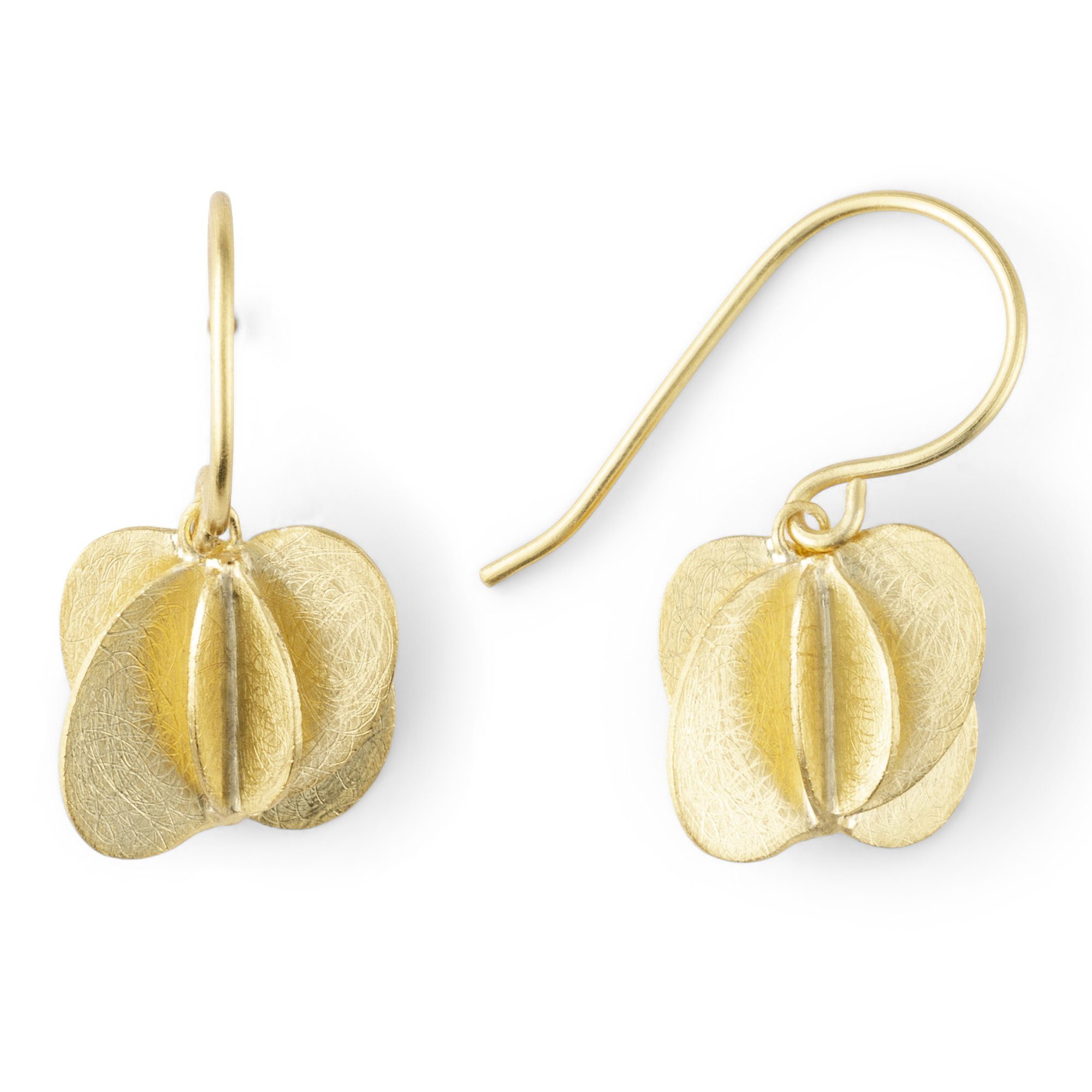 Heideman Paar Ohrstecker Rota poliert (Ohrringe, inkl. Geschenkverpackung), Ohrhänger für Frauen goldfarben