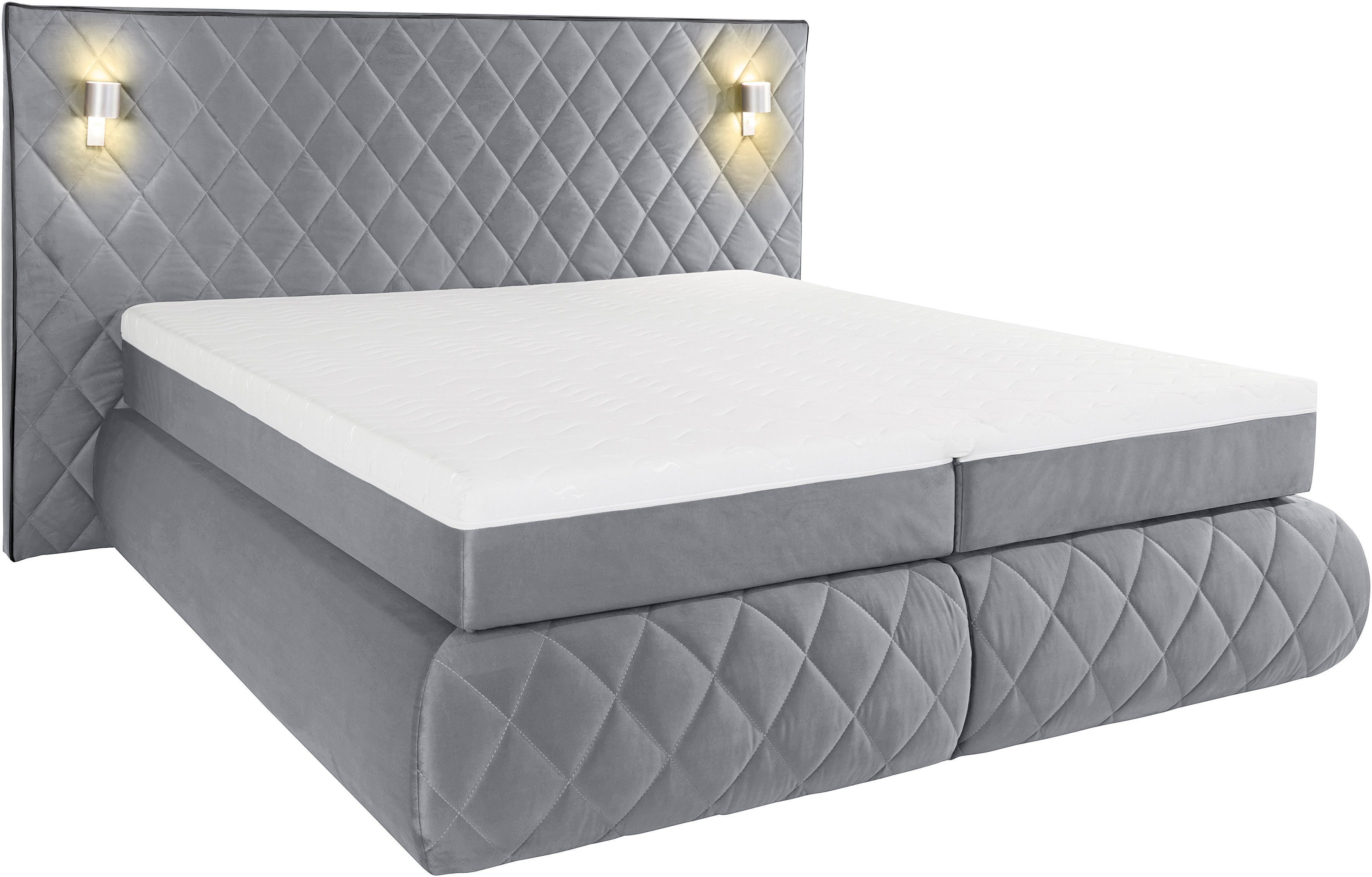 Places of Style Boxspringbett Alaric, wahlweise günstig online kaufen