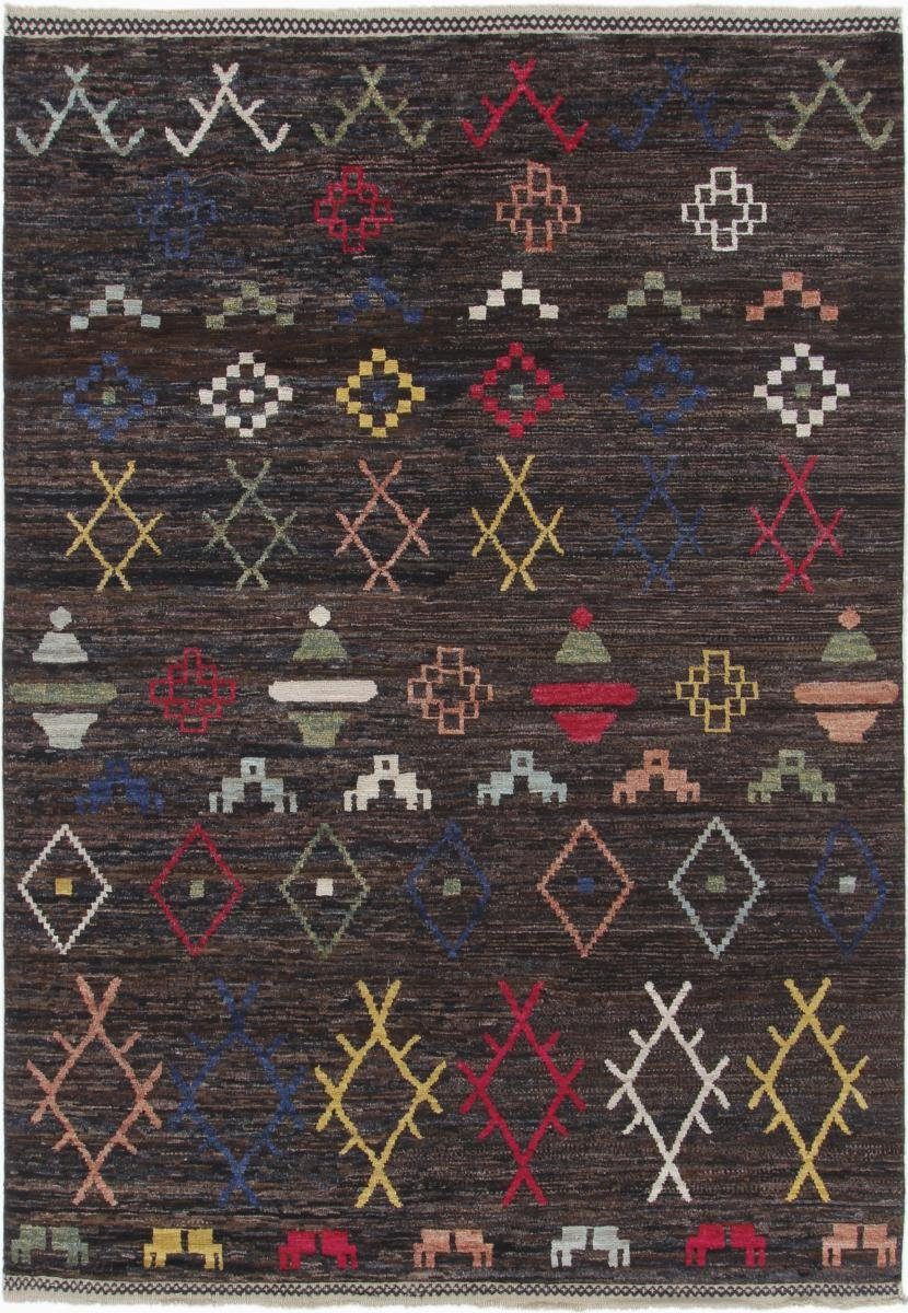 Orientteppich, Handgeknüpfter Berber Orientteppich 10 Nain Ghashghai Moderner 211x304 Höhe: mm rechteckig, Trading,