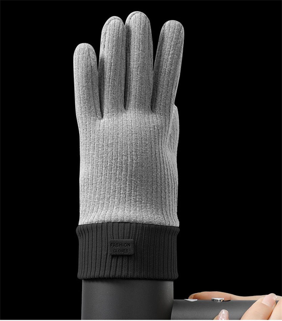 L.Ru UG Fahrradhandschuhe wind- Niedliche für kältebeständigem Touchscreen und Outdoor-Fahrradhandschuhe Handschuhe mit Damen, Winterwarme Handschuhe