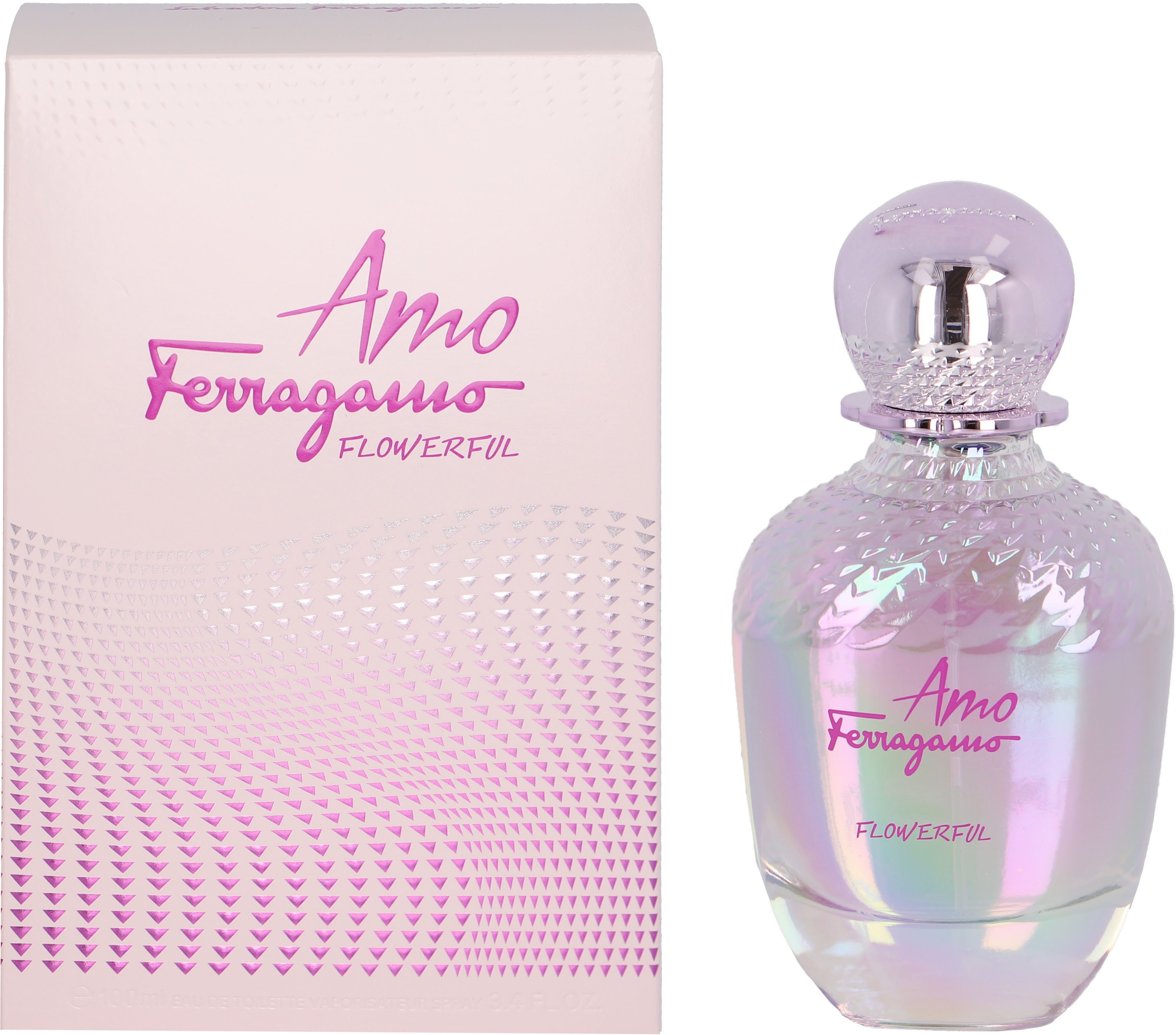 Salvatore Ferragamo Eau de Parfum Amo Ferragamo Flowerful, mit einer fruchtig-süßen Kopfnote