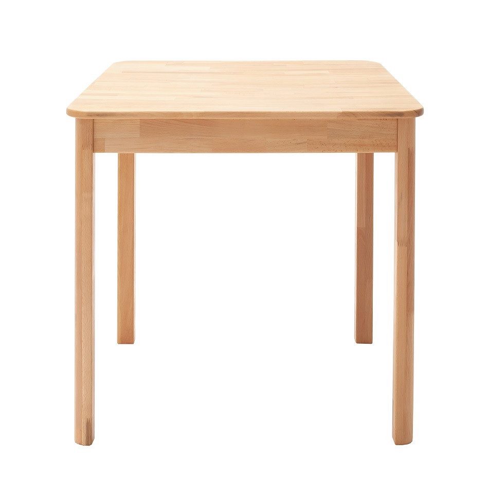 MCA furniture Esstisch Esszimmertisch Oskar, 80X80, Kernbuche massiv (no-Set)