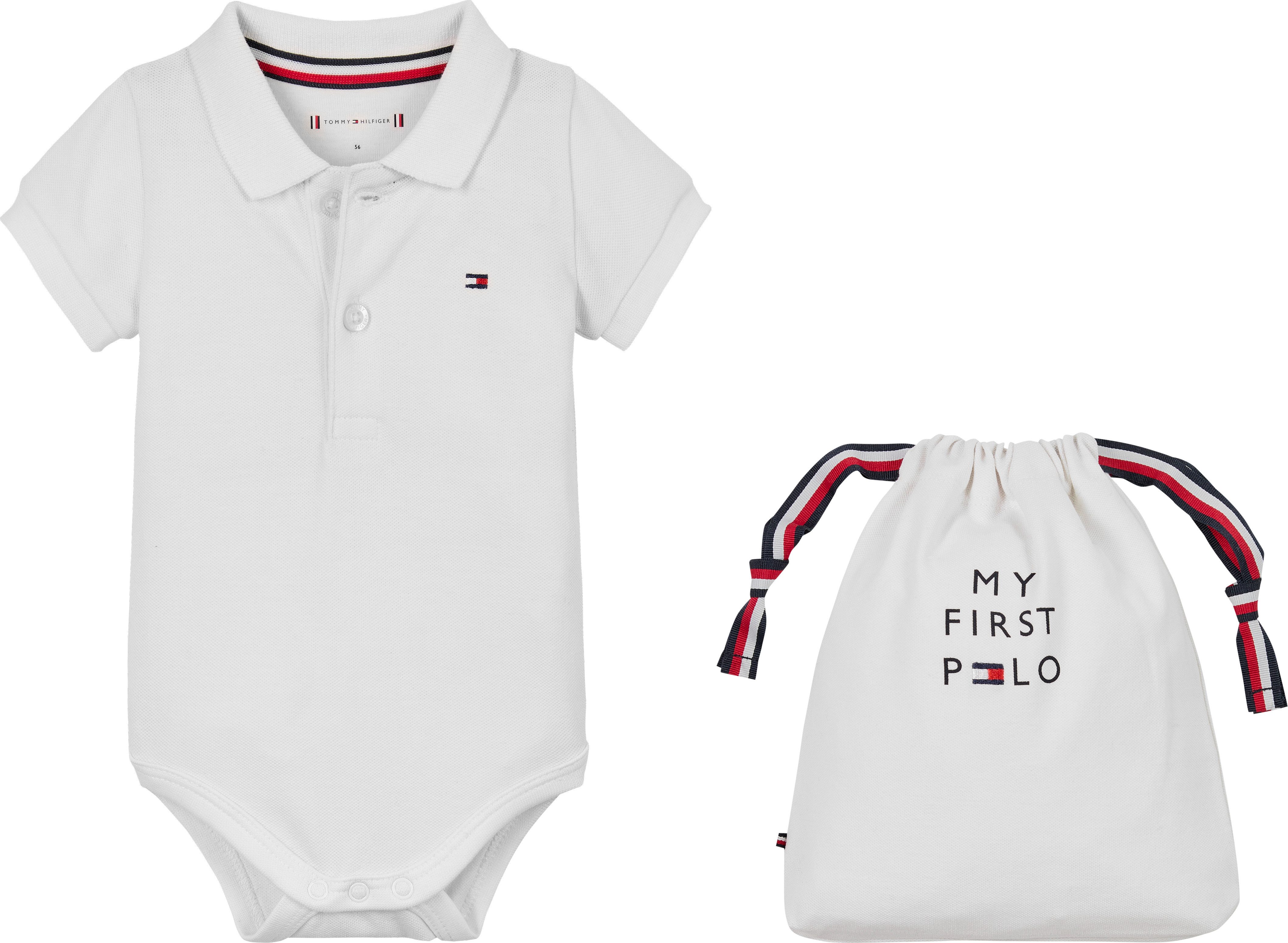 Tommy Hilfiger Neugeborenen-Geschenkset POLO BODY GIFTPACK (Set, 2-tlg., 2er) mit Polokragen