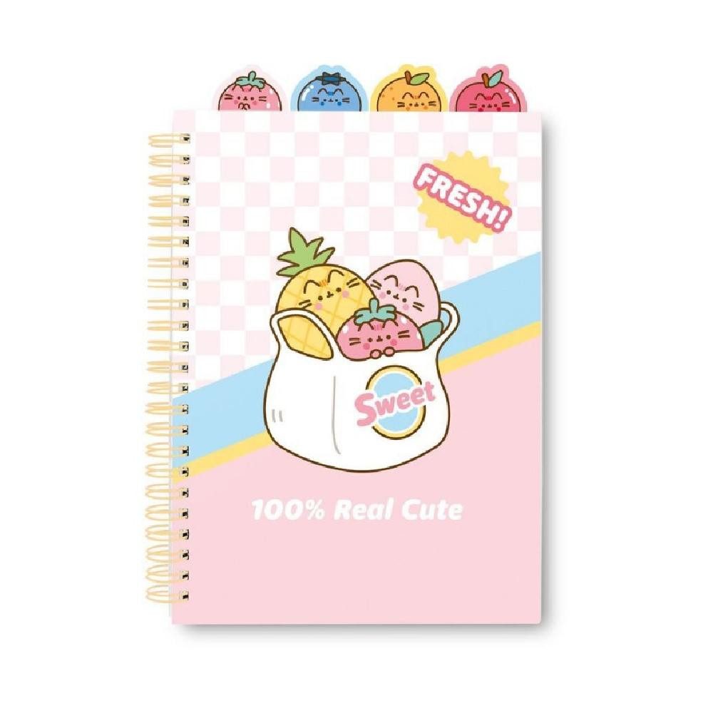 Grupo Erik Notizblock Pusheen Fruits A5 Notizbuch