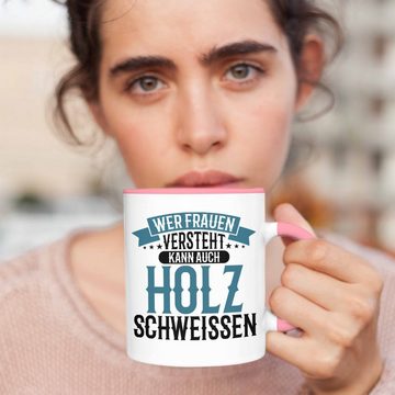 Trendation Tasse Lustige Tasse Geschenkidee Handwerker "Wer Frauen versteht kann auch