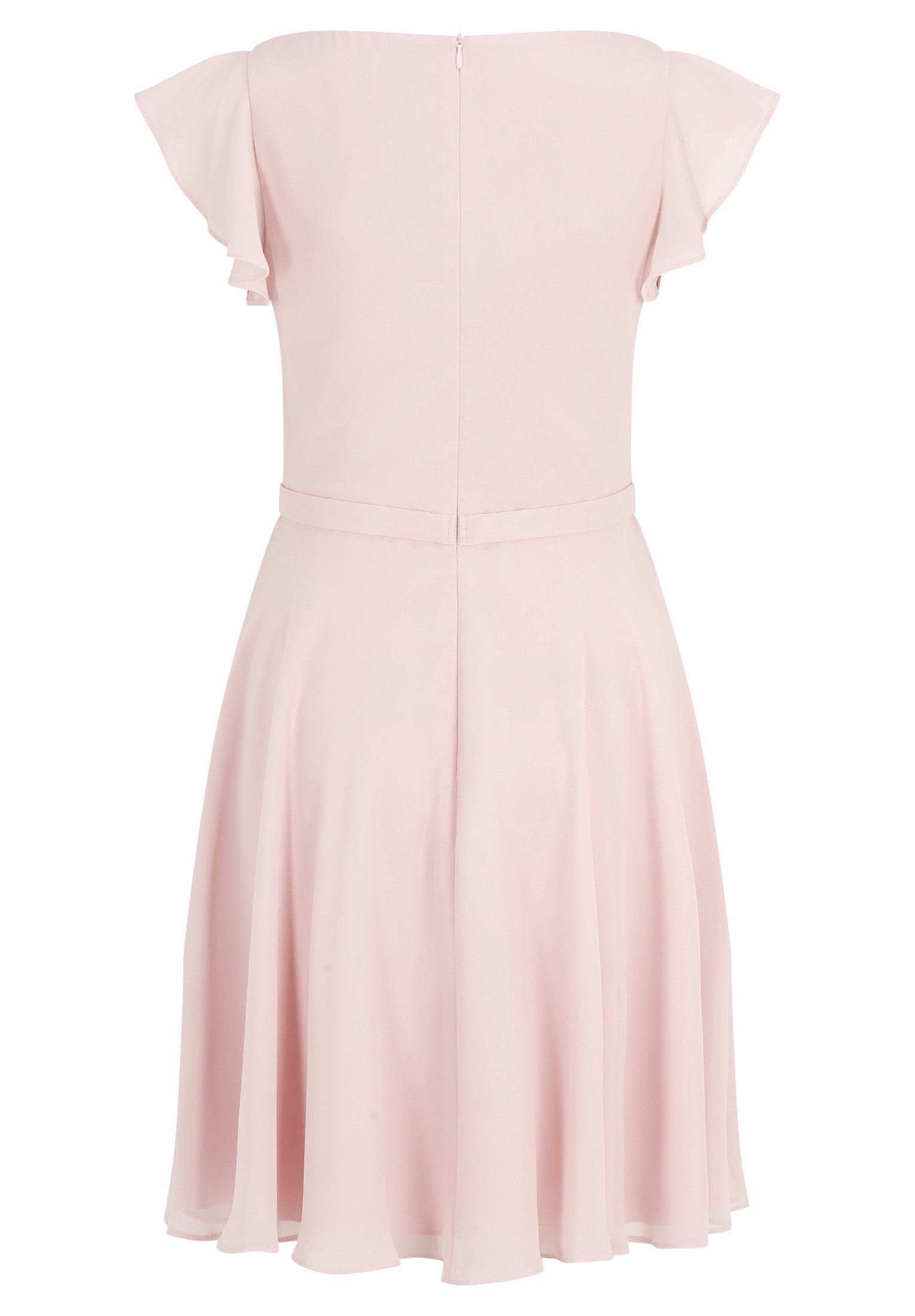 Vera V-Ausschnitt mit Minikleid Foggy Mont Rose (1-tlg)