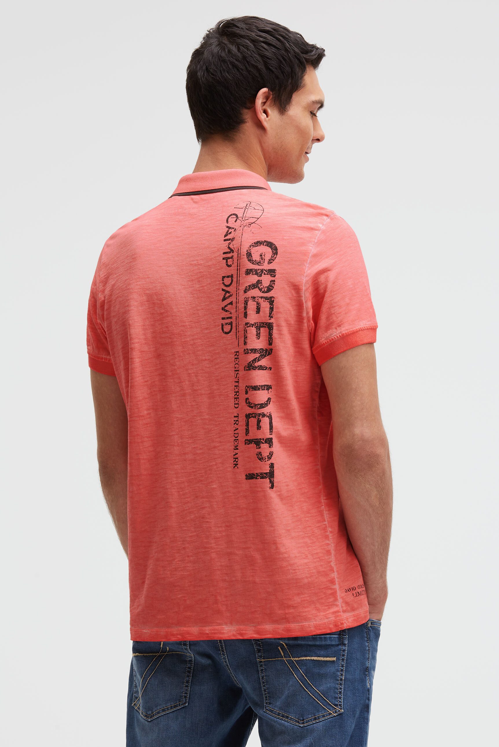 CAMP DAVID Poloshirt aus Baumwolle