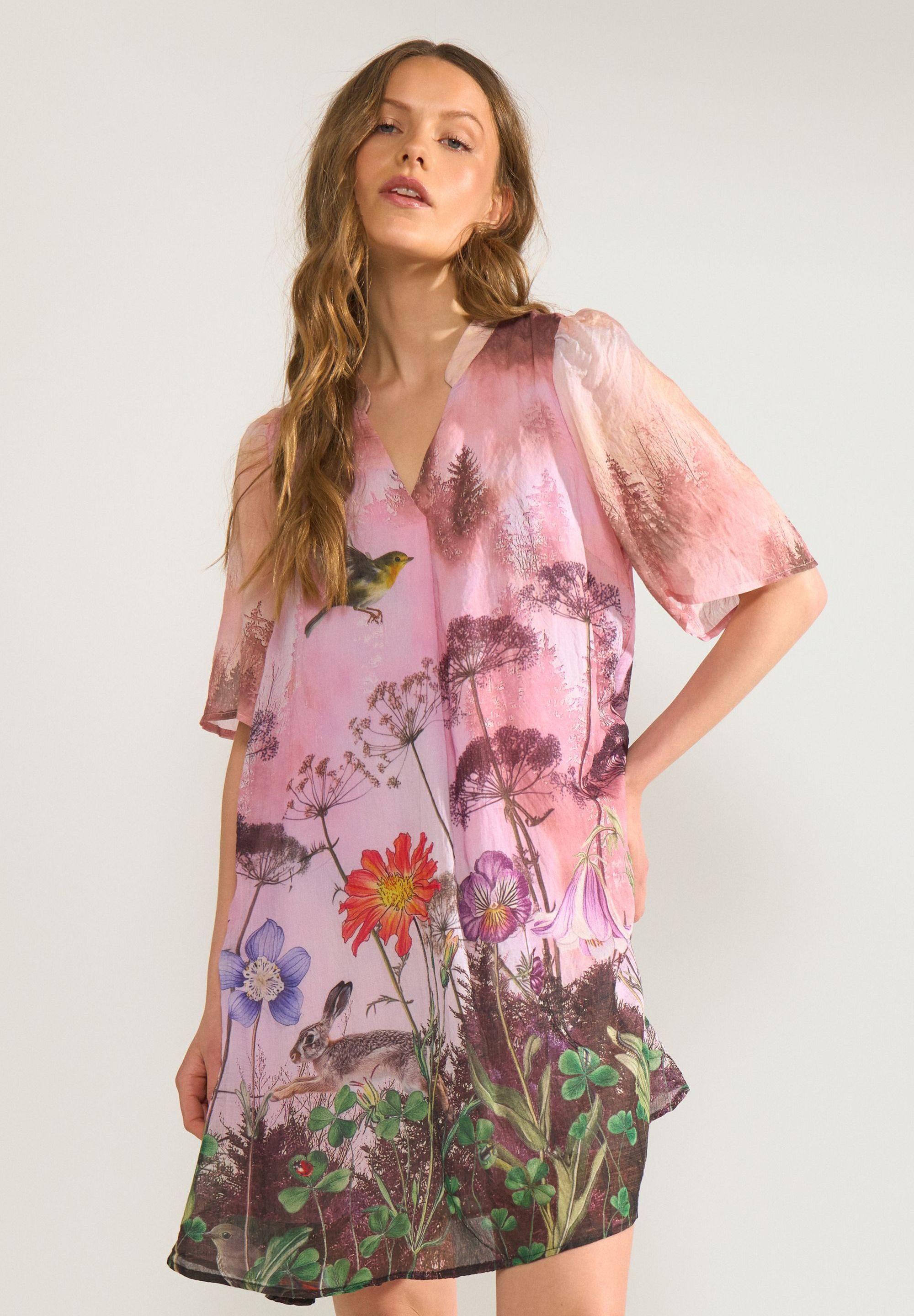 nümph Midikleid NUFOREST DRESS
