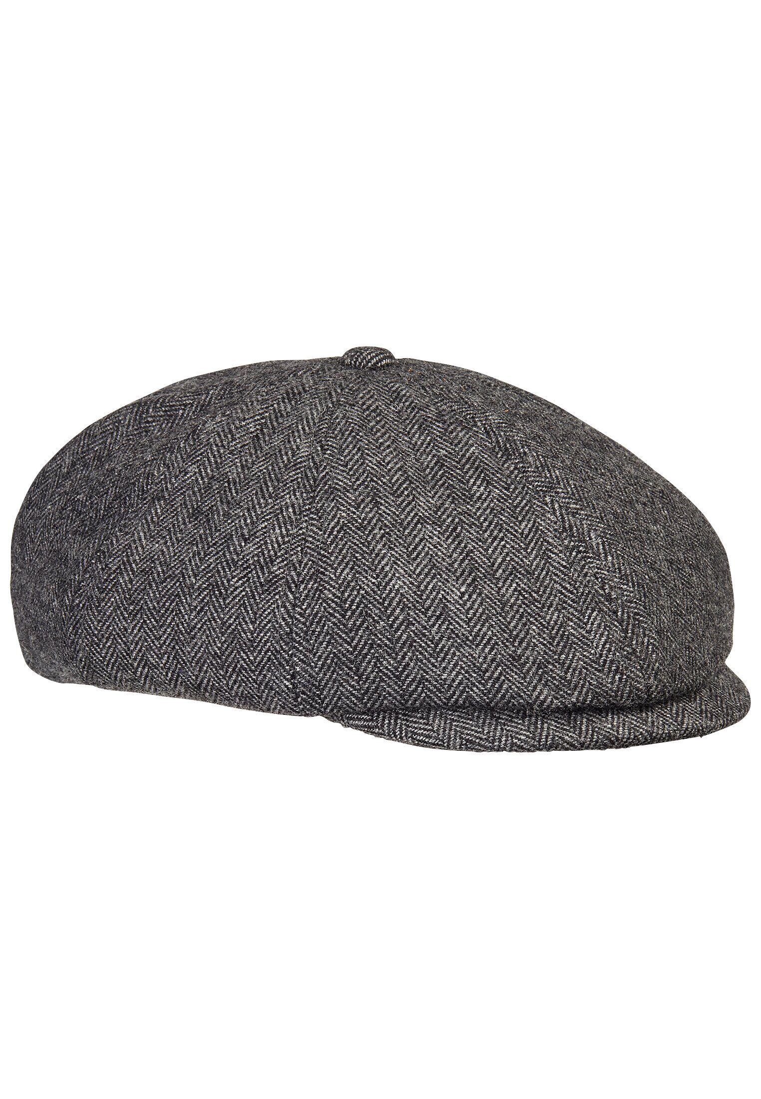 camel active Flat Cap mit Baumwollfutter Grau