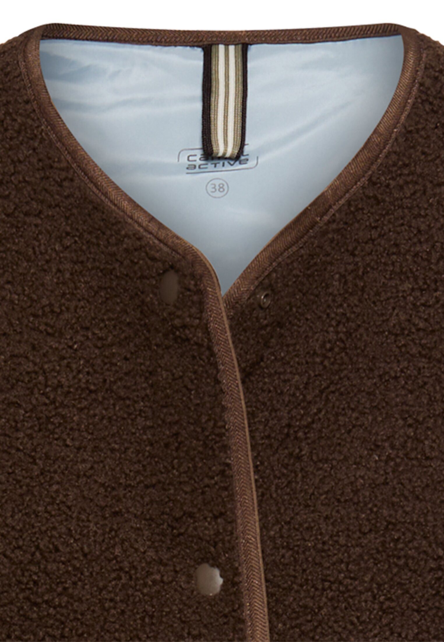 camel active Fleeceweste mit seitlichen Eingrifftaschen ärmellos