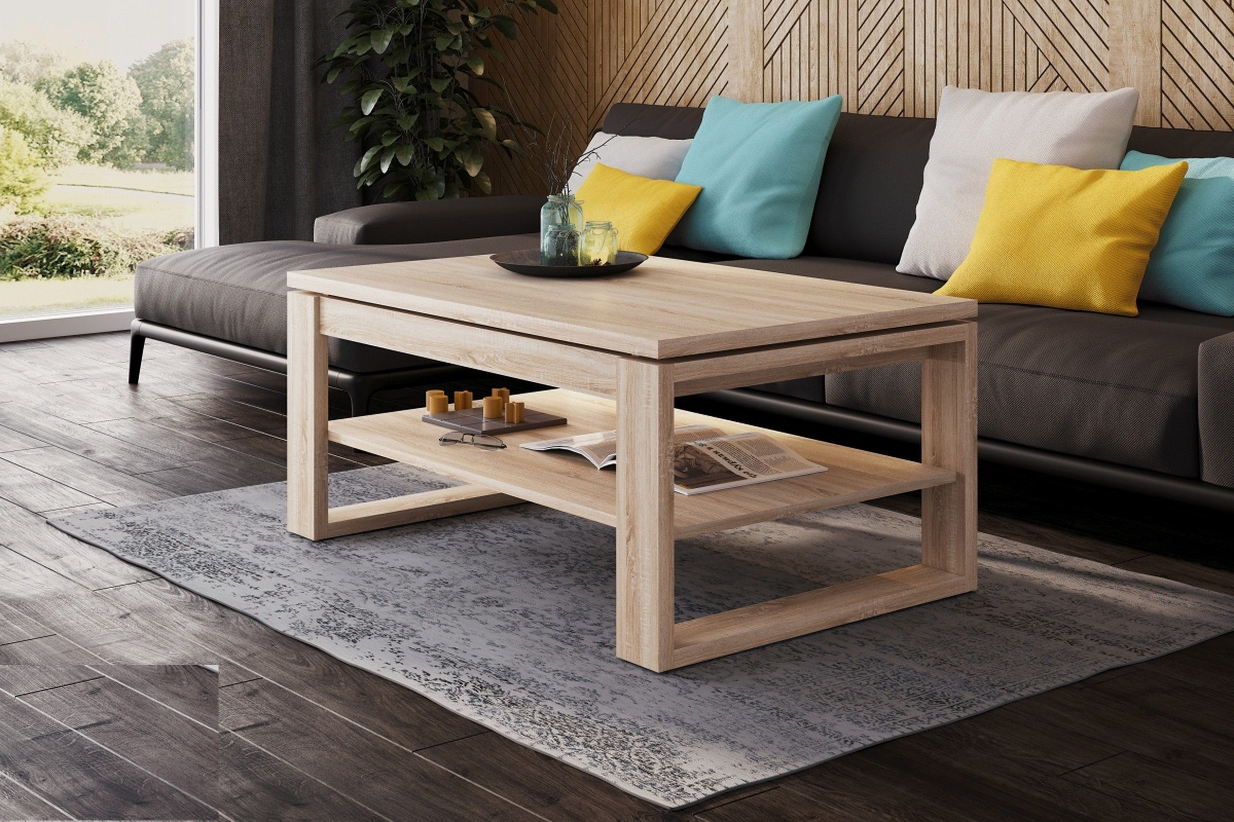 designimpex Couchtisch Design Multifunktionstisch Nuo Arbeitstisch günstig online kaufen