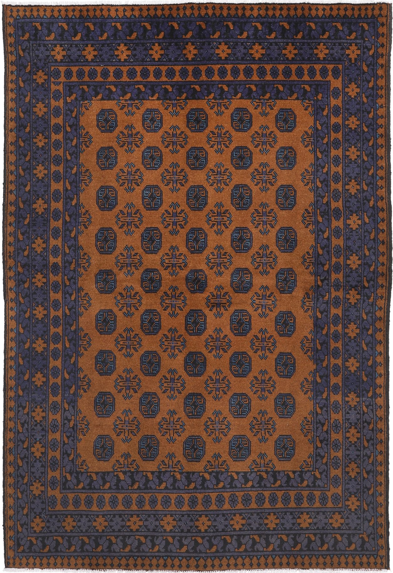 Carpet Avenue Teppich Afghan Baghlan 243x162, Rechteck, Höhe: 8 mm