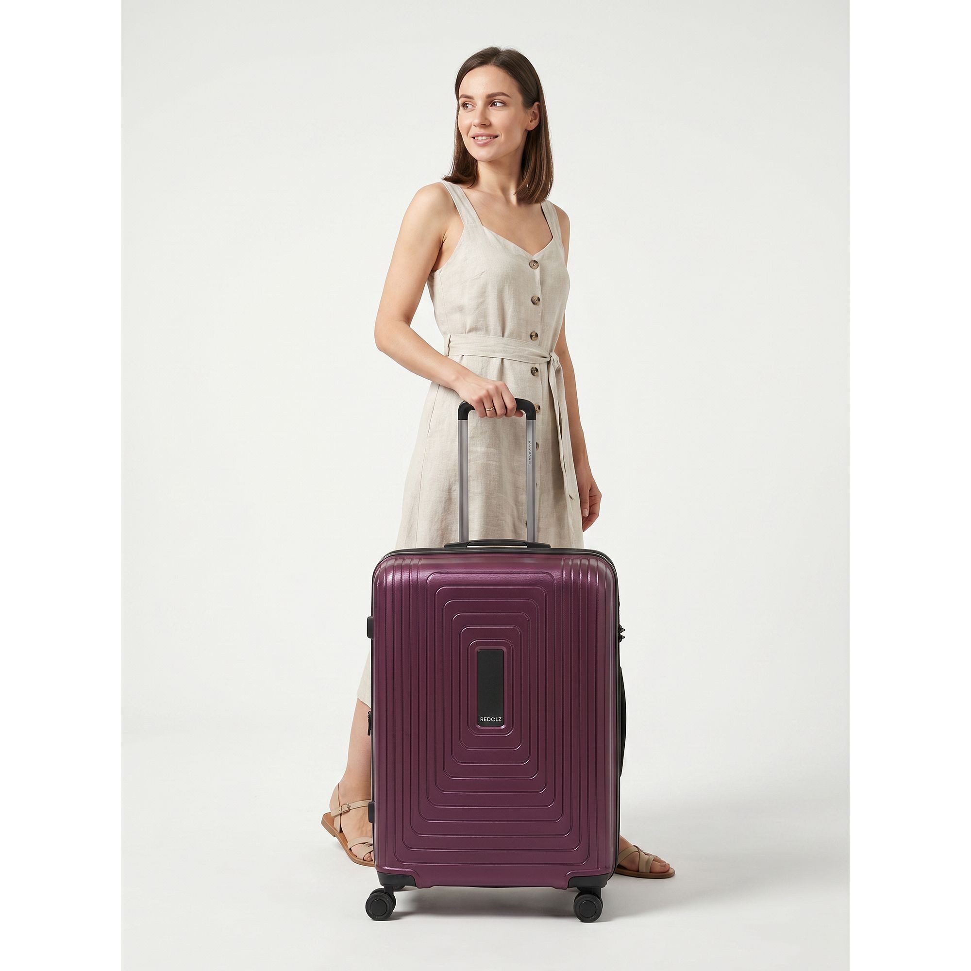 Redolz Hartschalen-Trolley Essentials 14, 4 Rollen, Polypropylen