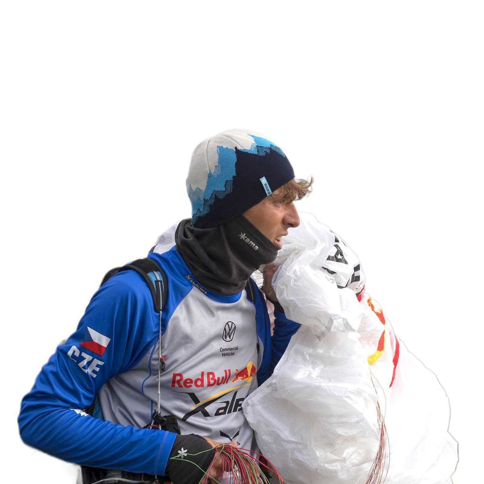 kama Strickmütze (Beanie) K64 Merino Kamakadze - navyblau/blau/weiss - 1 St günstig online kaufen