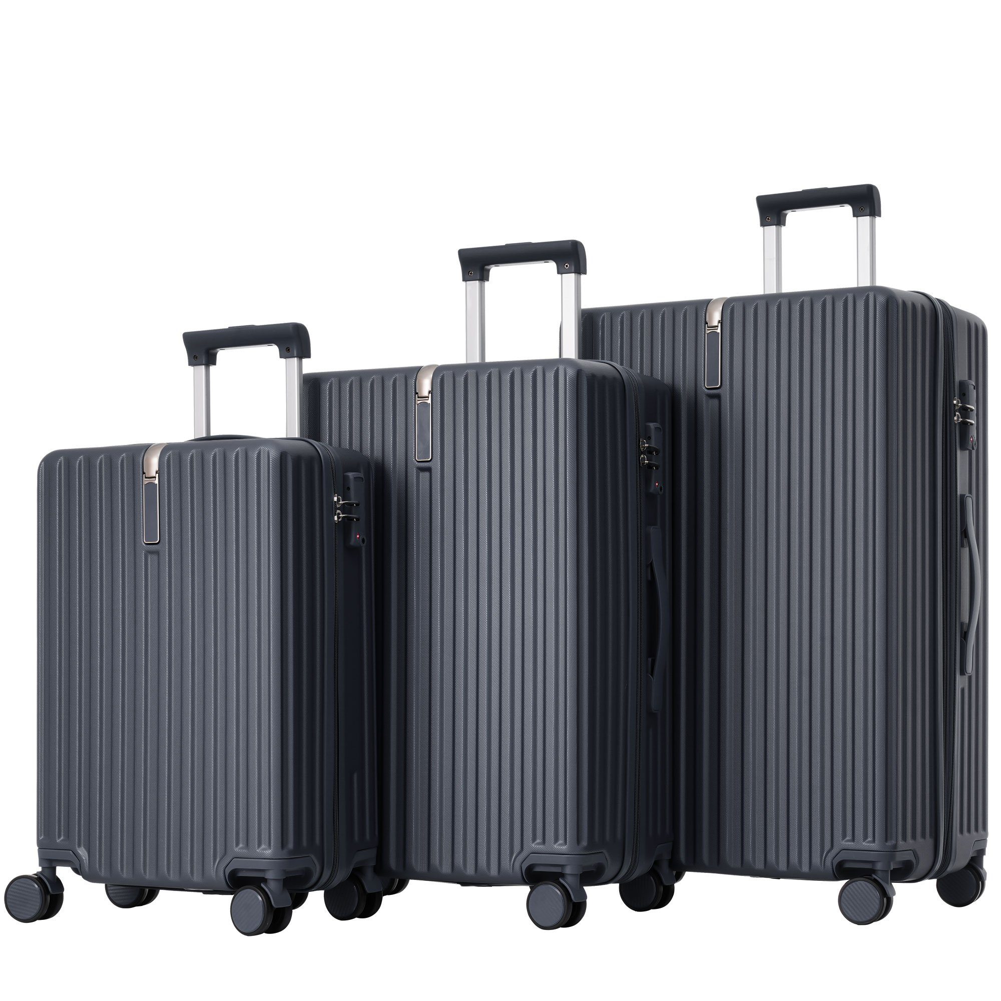 OKWISH Hartschalen-Trolley Reise Trolley Gepäck, 4 günstig online kaufen