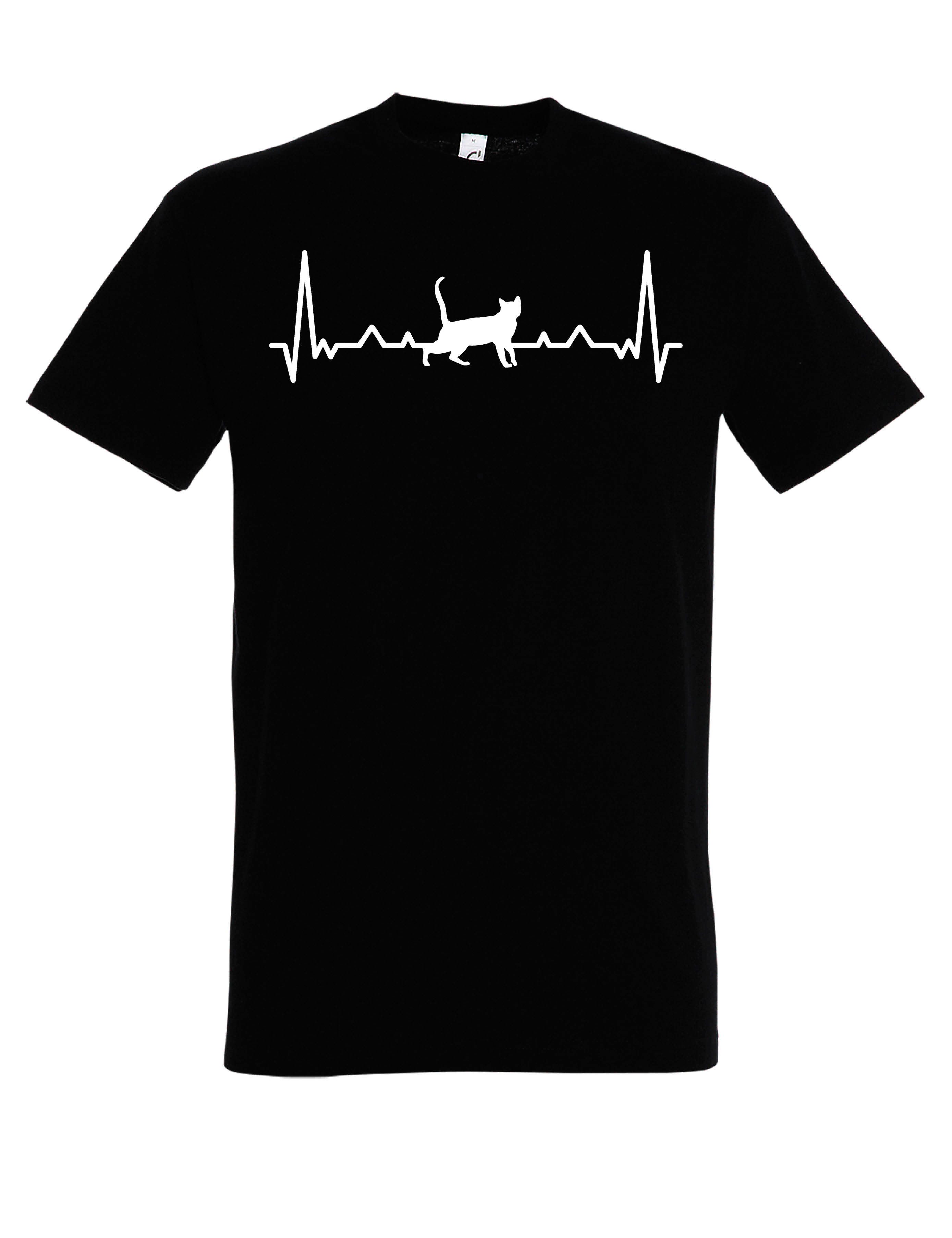 T-Shirt Heartbeat Hund Herren Shirt