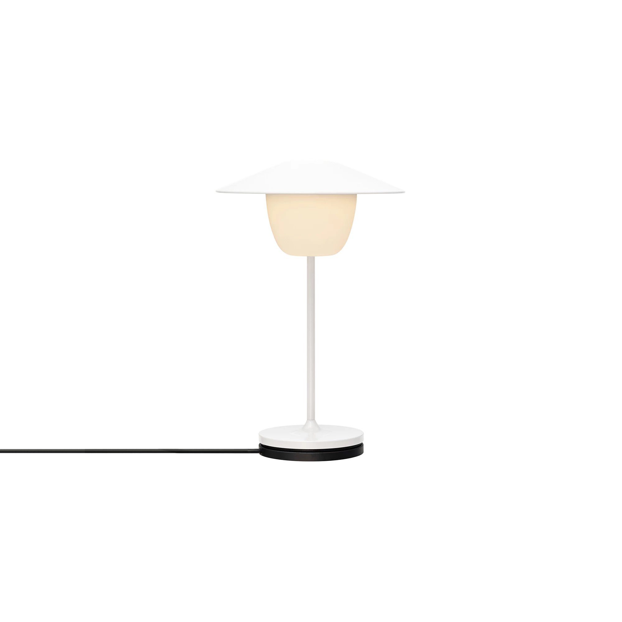 blomus LED Tischleuchte -ANI LAMP- Mobile LED-Tischleuchte: Designlampe - Innen und Außen, LED fest integriert, Kaltweiß, Warmweiß, Tageslichtweiß, Outdoor, IP54, 2700-4000K, Wandelbar, Touch, Dimmbar, 35h Brenndauer
