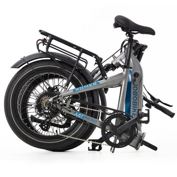 JOBOBIKE E-Bike Romer pro klappbar E-bike, 7 Gang Shimano, (Set, mit Akku-Ladegerät, mit Werkzeug, mit Akku-Schlüssel), mit 48V 15Ah 720Wh Akku