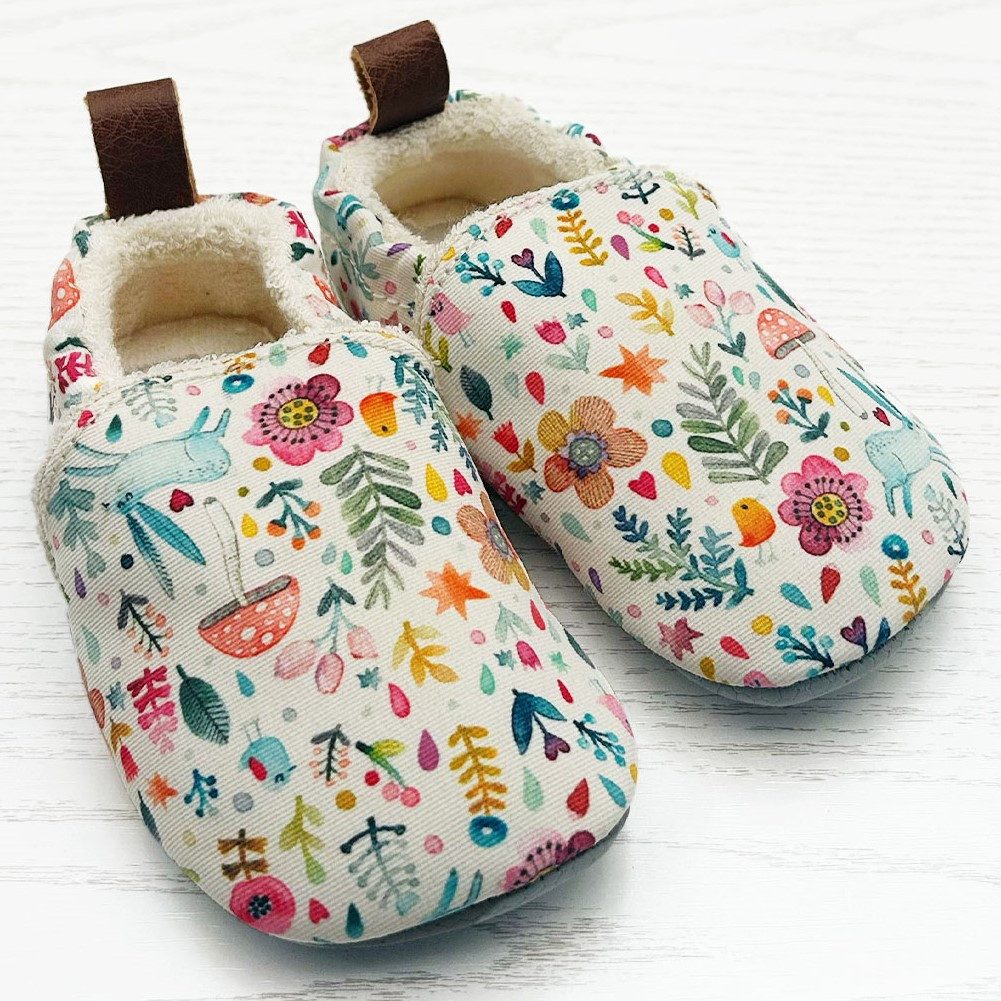 POLOLO Kinderschuhe Seaqual, Kinder Hausschuh aus Upcycling-Meeresplastik und Bio-Baumwolle