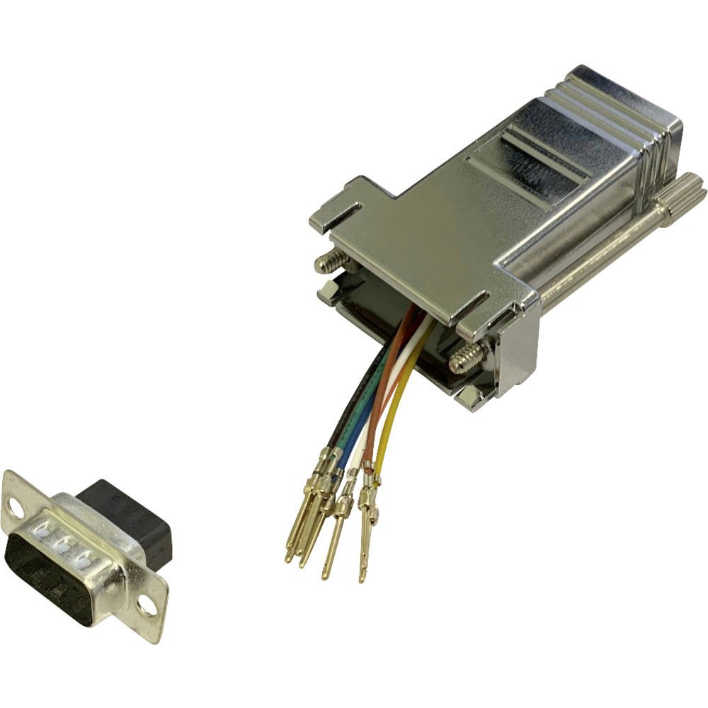 Kabelzubehör BKL Electronic 10121111 Adapter D-SUB-Stecker 9pol. - RJ45-Buchse 1 S