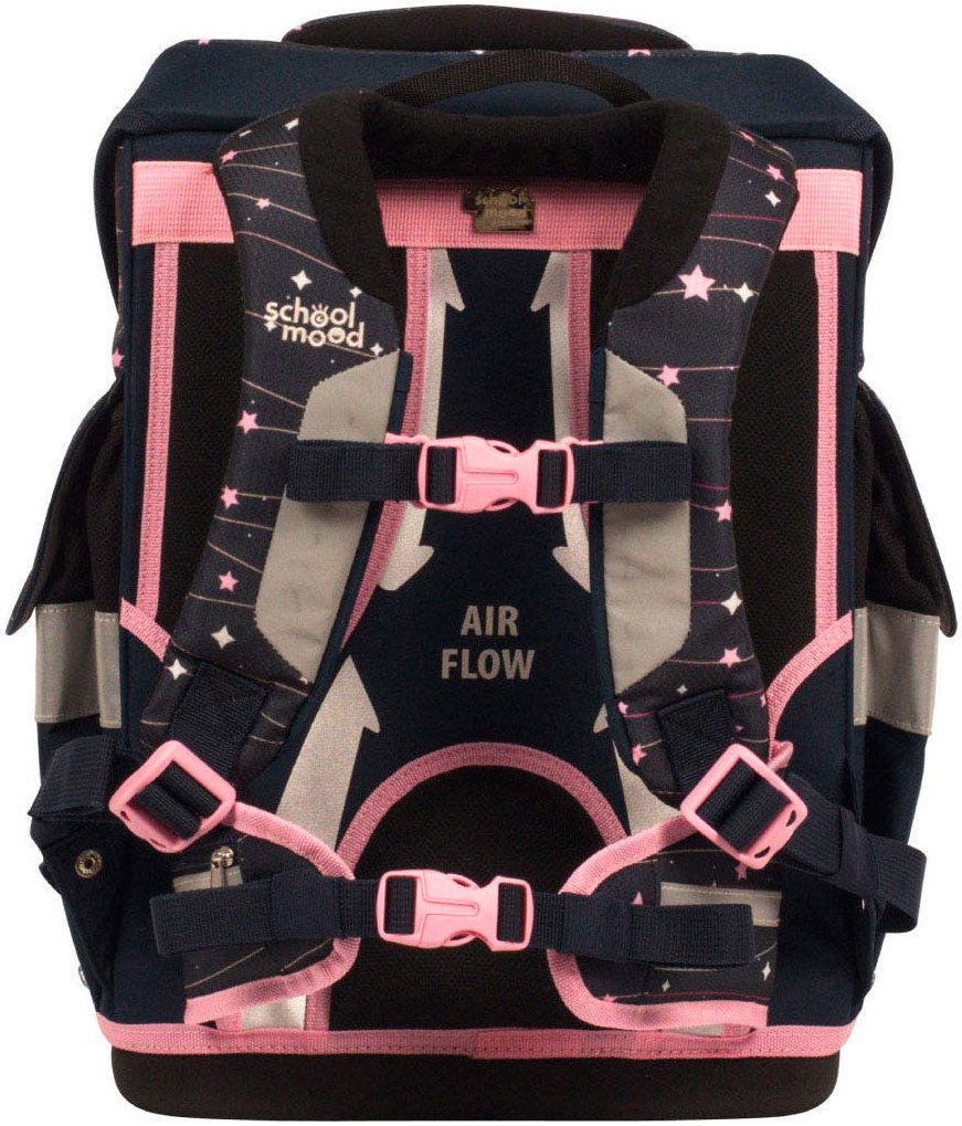 SCHOOL-MOOD® Schulranzen Timeless Pro (Set, 7-tlg)