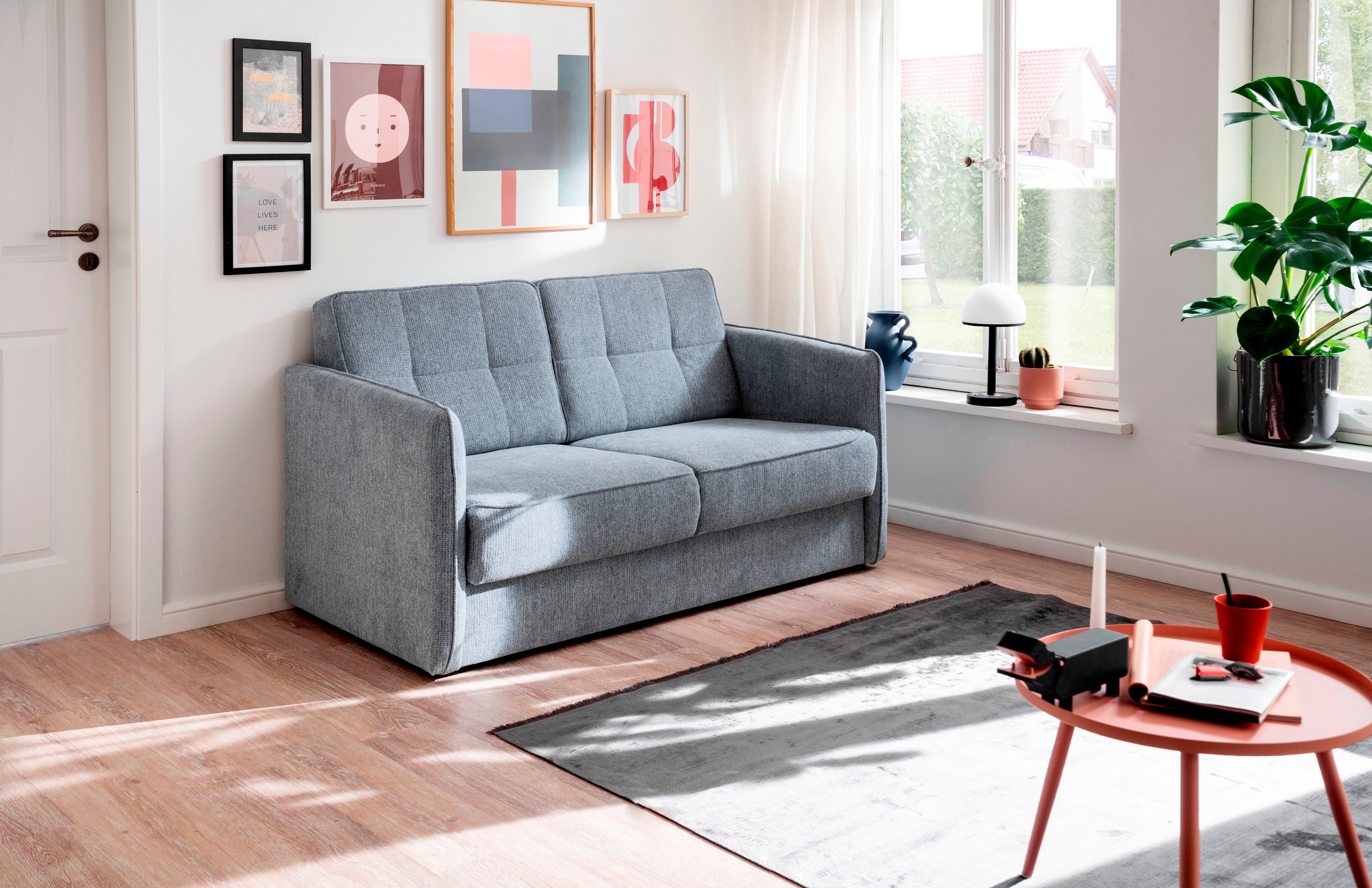 INOSIGN Schlafsofa Milano, zwei einzeln ausziehbare günstig online kaufen