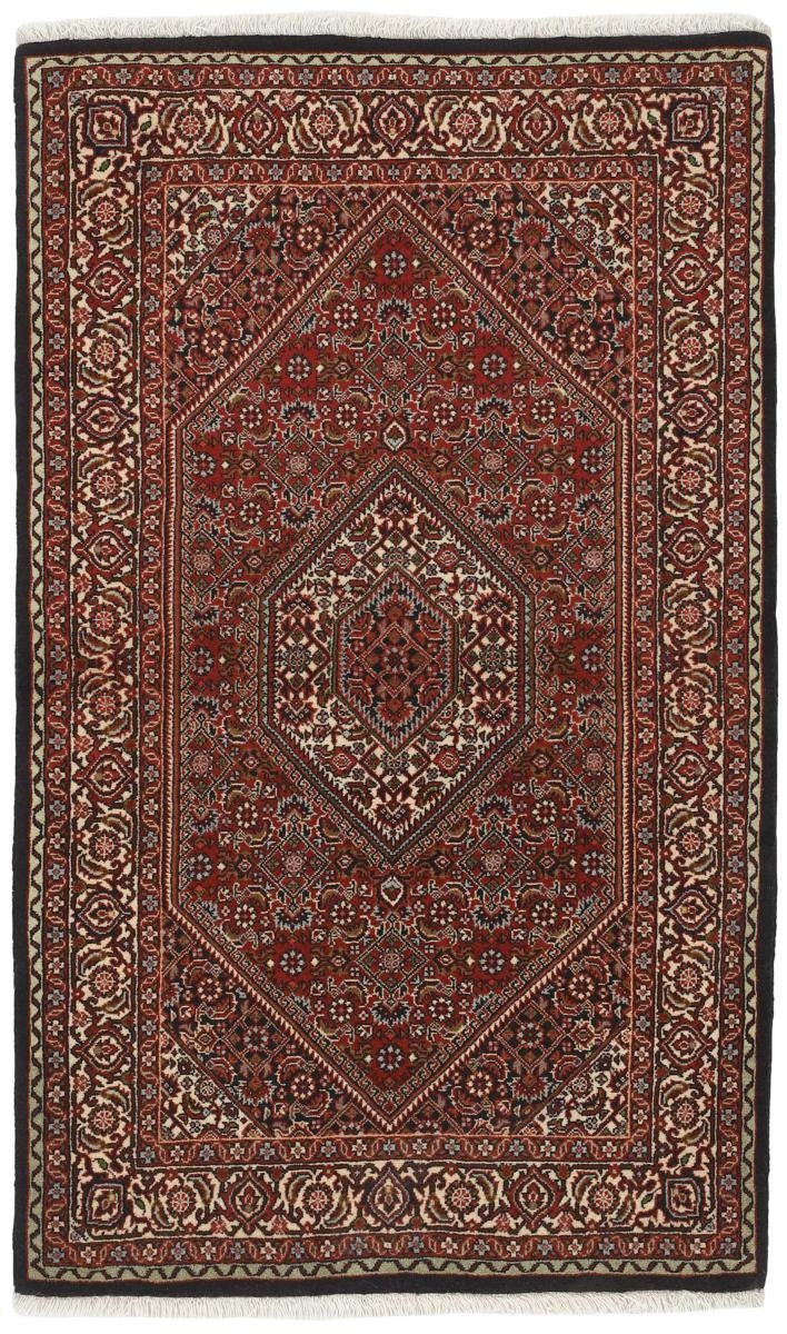 Orientteppich Bidjar Zanjan 88x143 Handgeknüpfter Orientteppich / Perserteppich, Nain Trading, rechteckig, Höhe: 12 mm