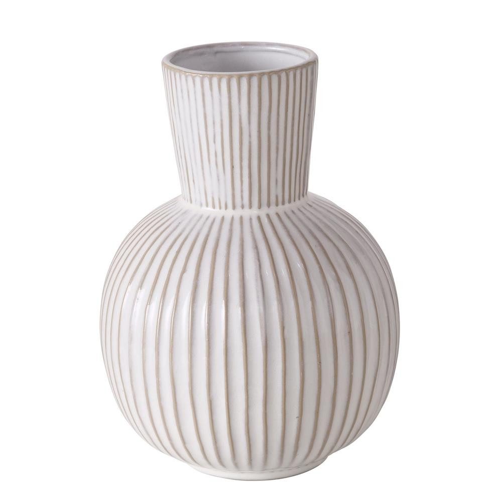 BOLTZE Dekovase Deborah, dekorative Vase für Wohnzimmer und Tischdeko