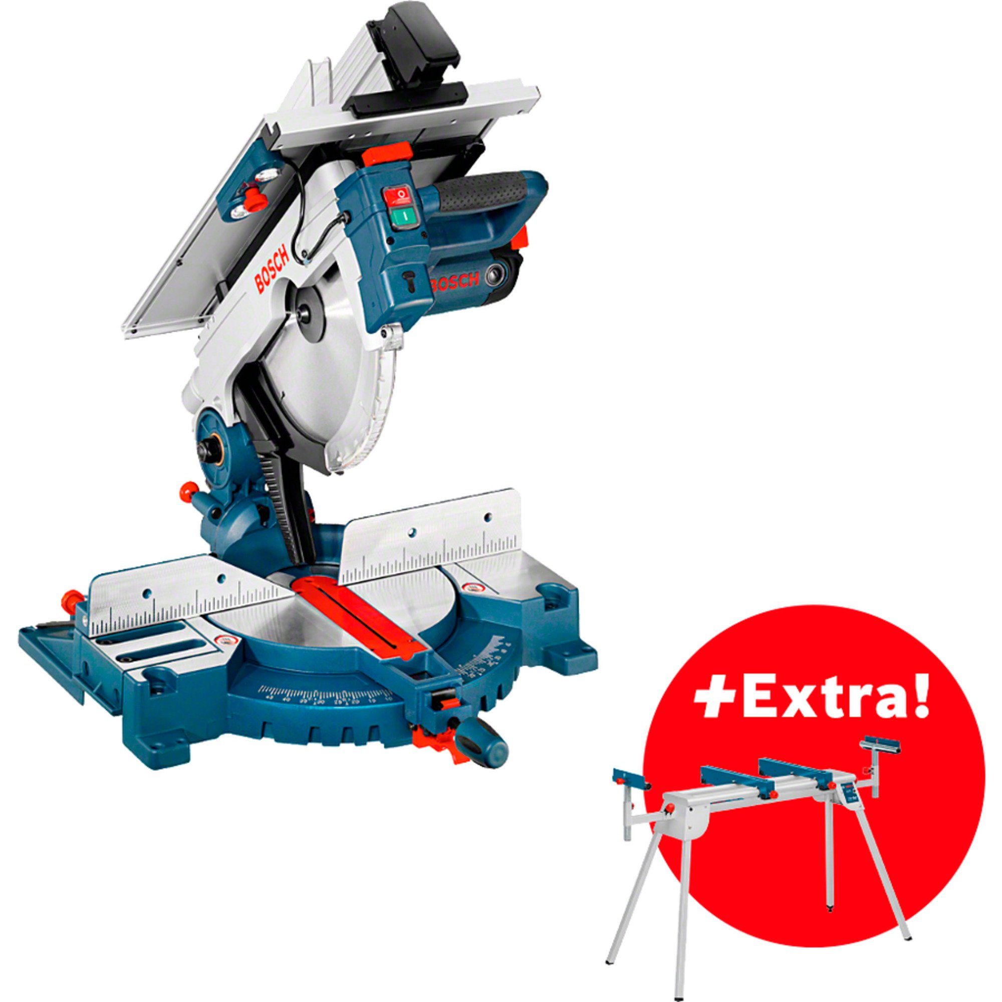 Gehrungssäge Bosch Professional Kombinationssäge GTM 12 JL +