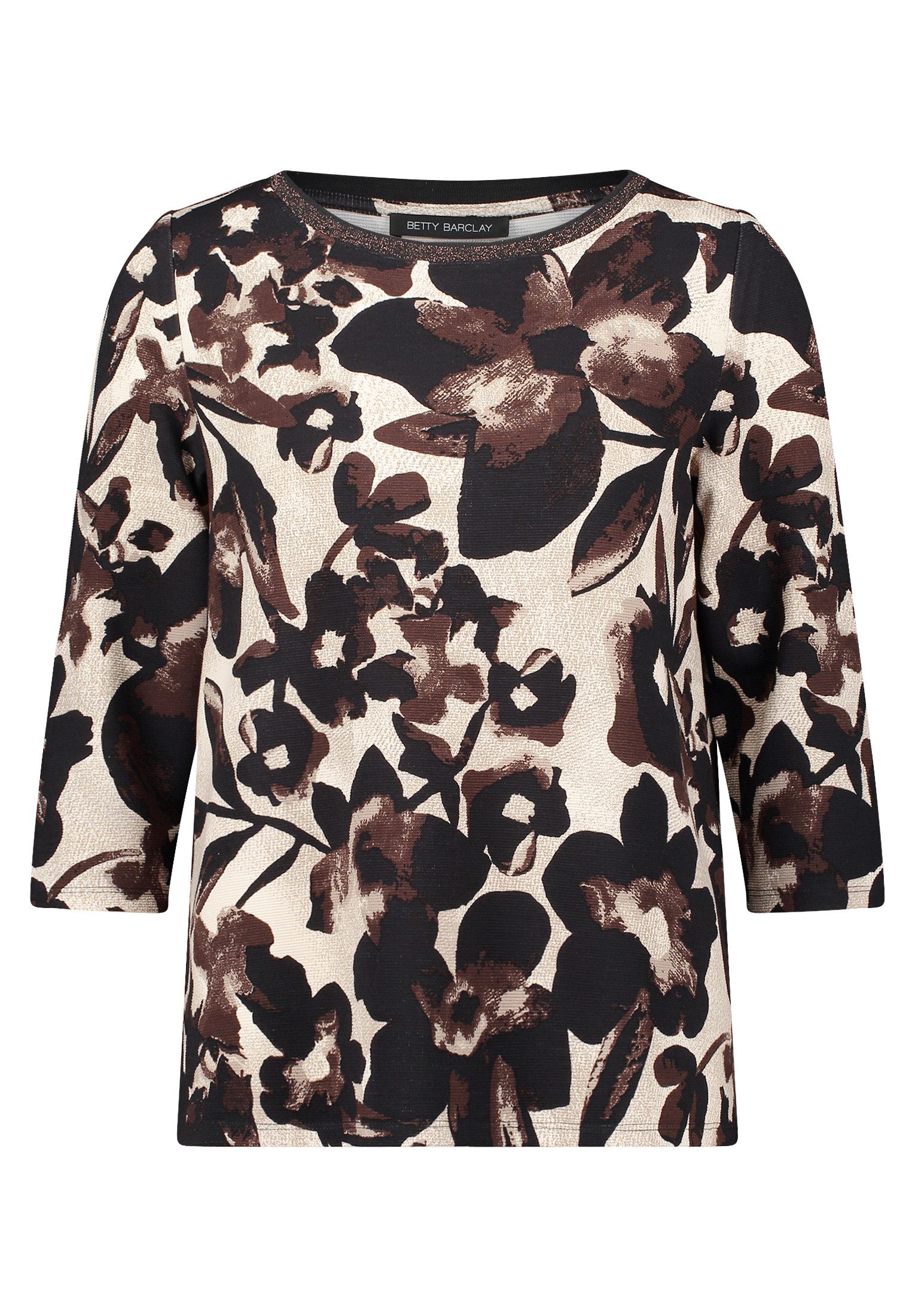 Betty Barclay Sweatshirt Damen Sweatshirt mit Rippenstruktur günstig online kaufen