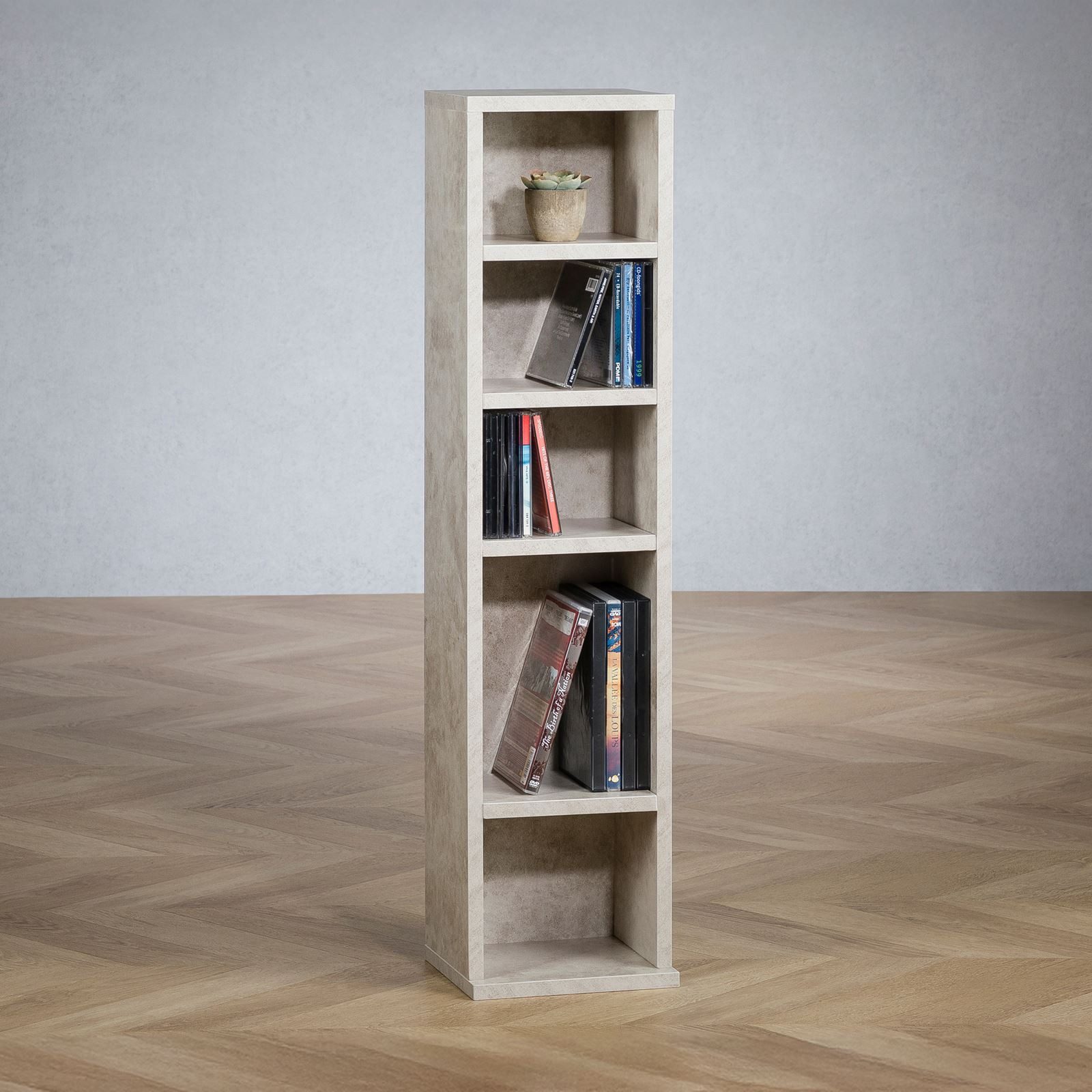 IDIMEX CD-Regal MELODIE, CD DVD Regal mit 6 Böden schmales Regal günstig online kaufen