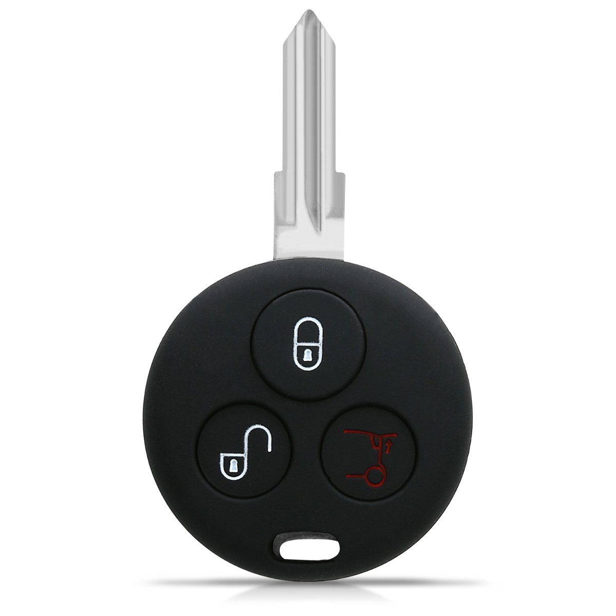 Hülle kwmobile Schlüsseltasche für Schlüssel Smart, Autoschlüssel Cover Case Schlüsselhülle