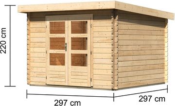 Karibu Gartenhaus Bastrup 5, BxT: 315x333 cm