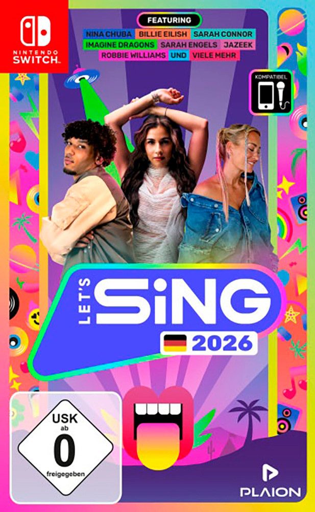 RAVENSCOURT Let's Sing 2026 German Version Nintendo Switch