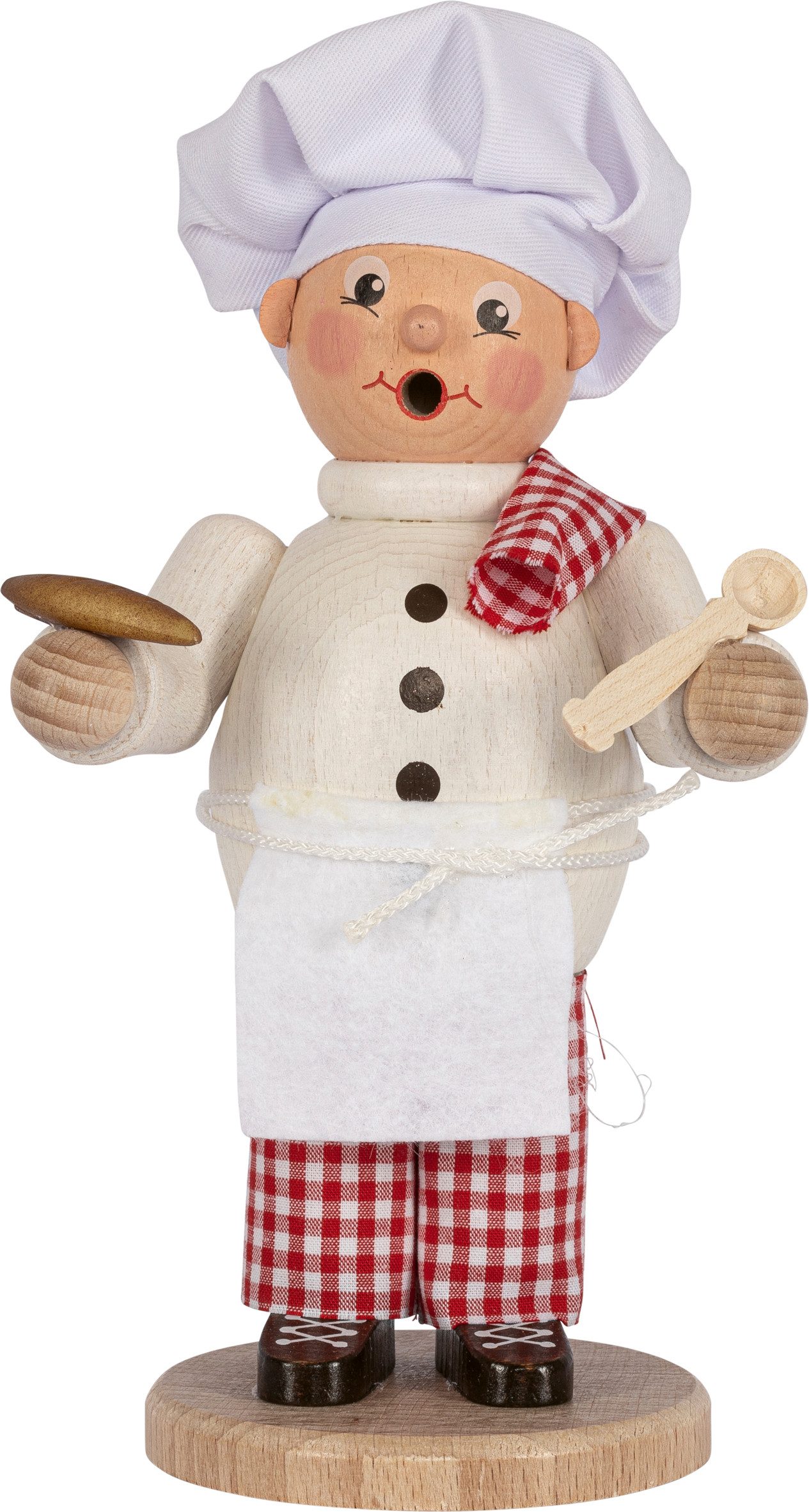 Räuchermännchen Räucherfigur - Bäcker - ca. 23cm