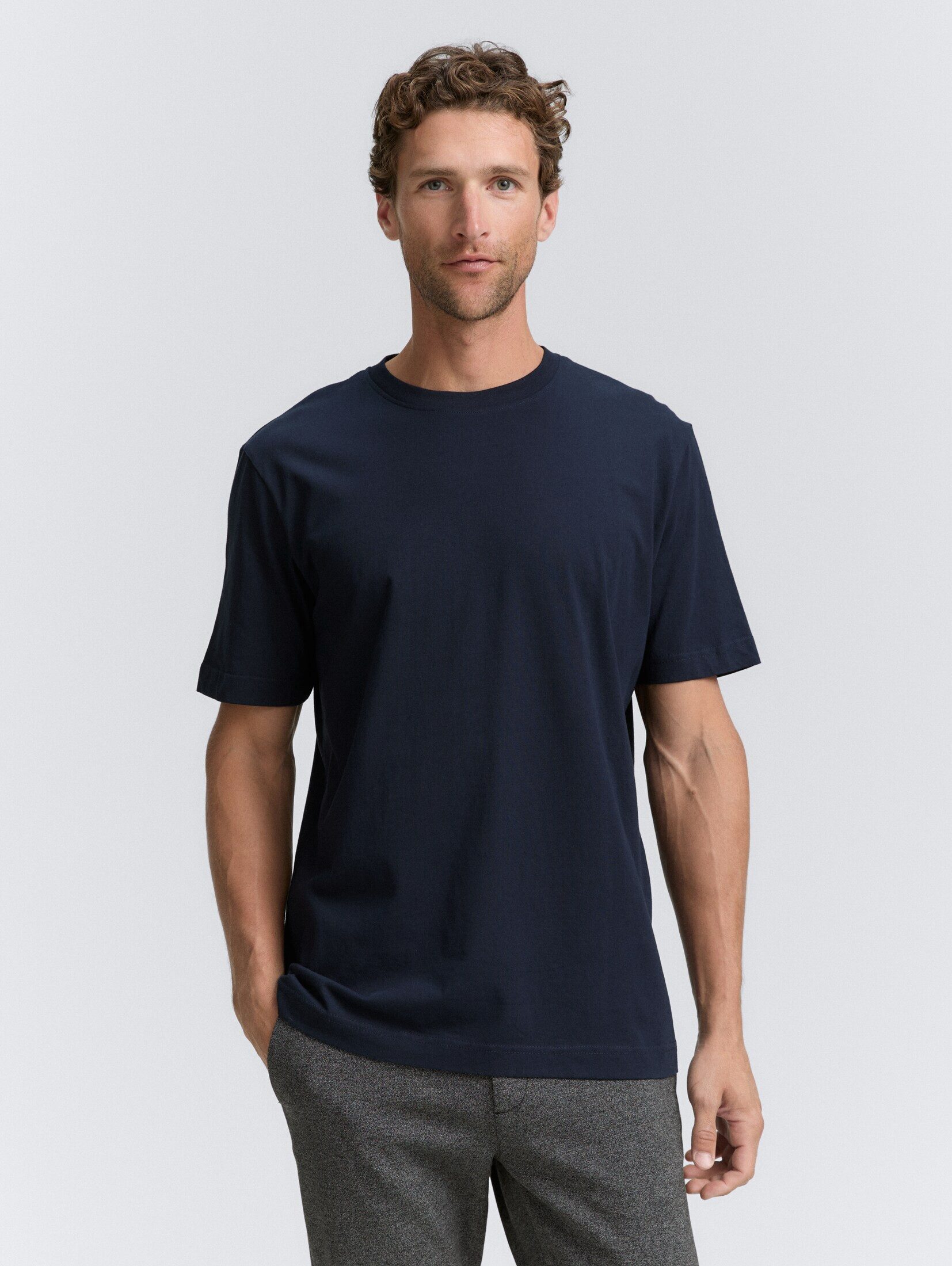 TOM TAILOR T-Shirt T-Shirt (im 2er Pack) T-Shirts aus Baumwolle im 2er-Pack