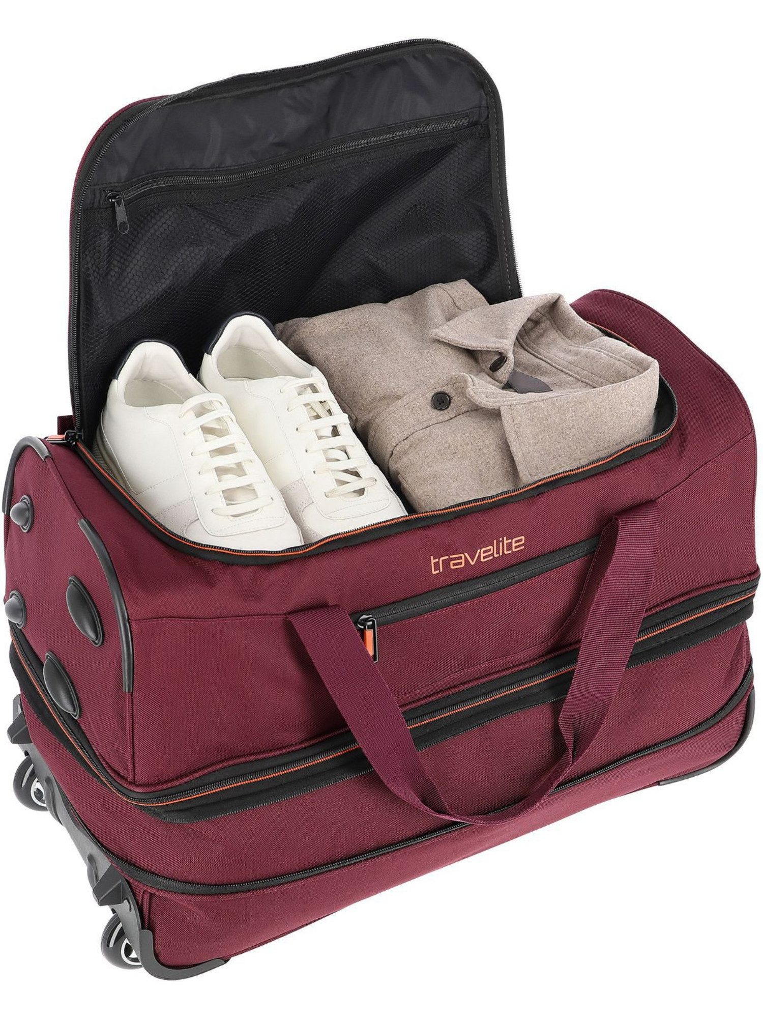 travelite Reisetasche Basics Trolley Reisetasche S