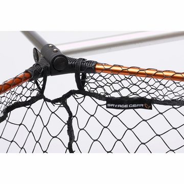 Savage Gear Angelkescher SAVAGE GEAR Competition Pro Folding Net Rubber Mesh 50x65x224cm