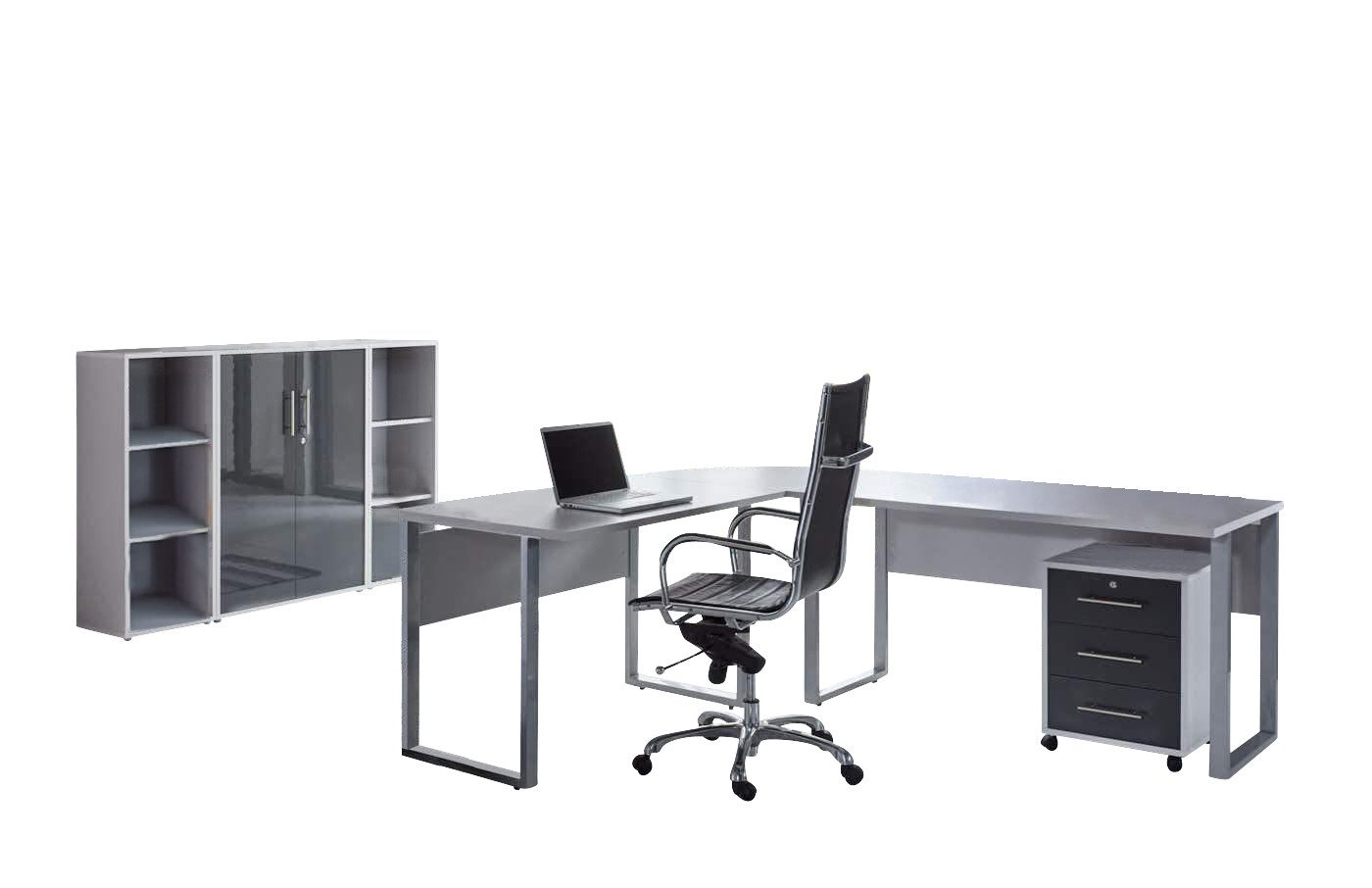BMG Möbel Büromöbel-Set "Tabor Office 2", (Set, 6 tlg.) günstig online kaufen