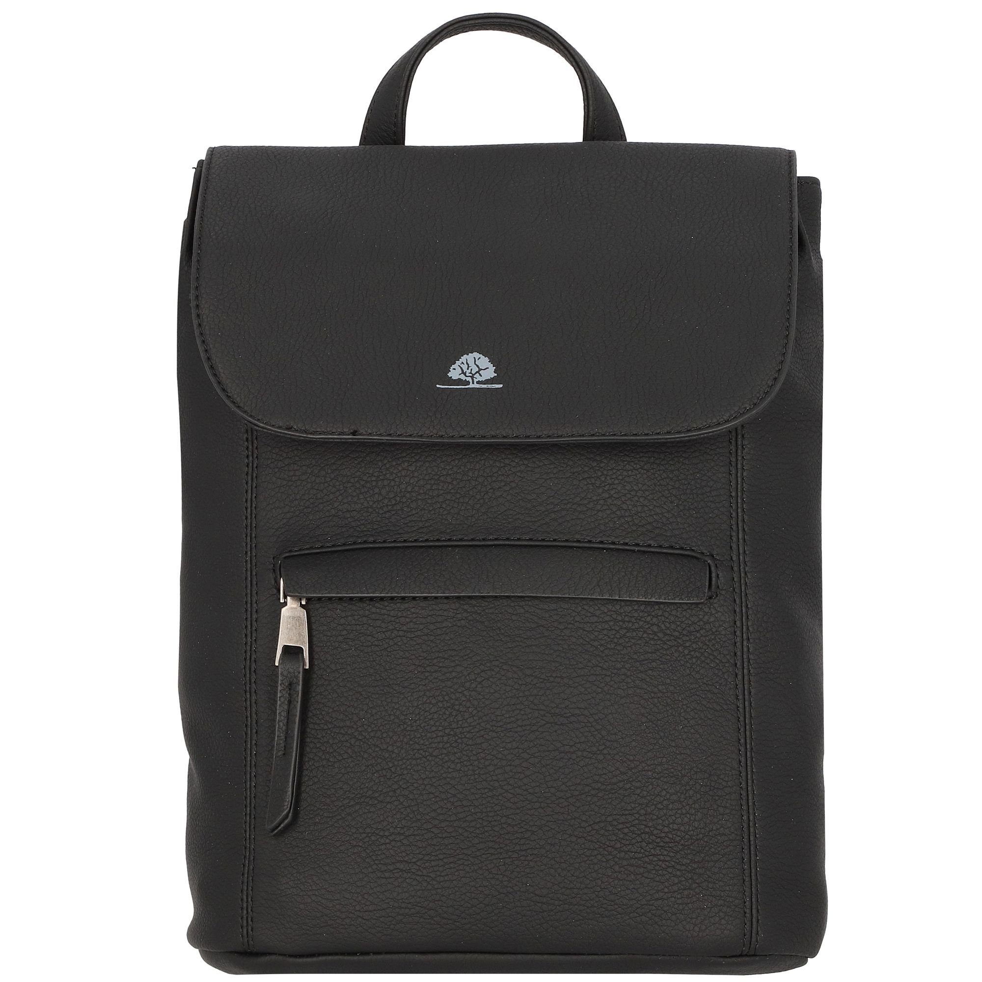 Greenburry Rucksack Mad'l Dasch, Kunstleder new black