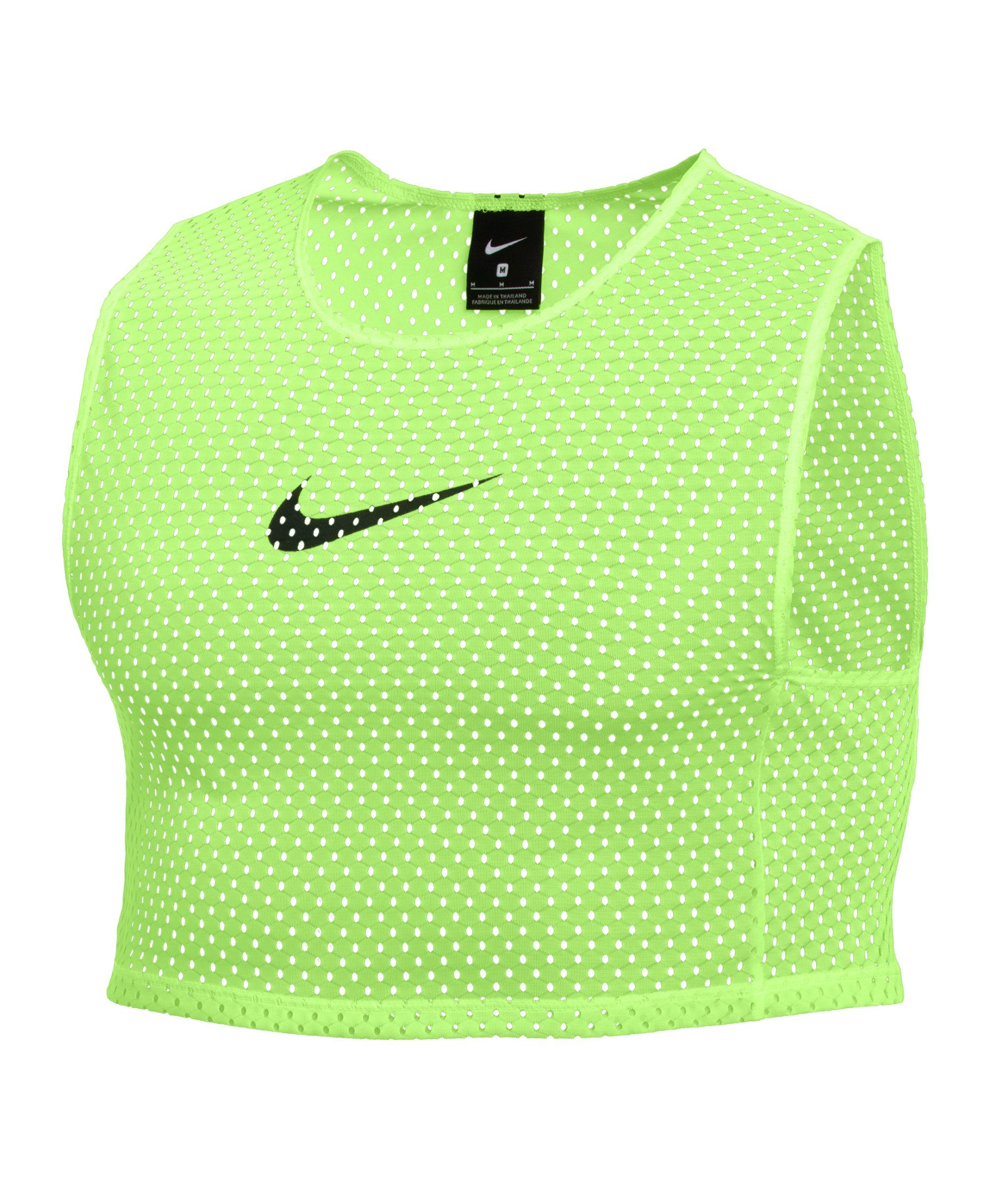 Nike Sporttasche Park Markierungshemdchen 3er Pack Volt gruenschwarz