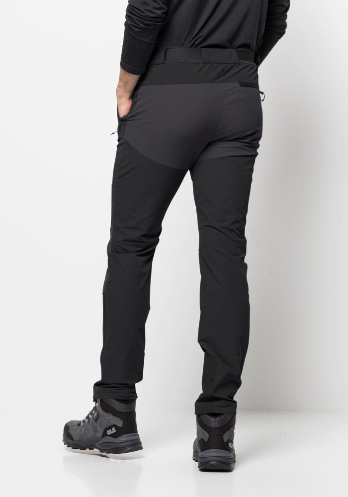 Jack Wolfskin Softshellhose ZIEGSPITZ M PANTS black